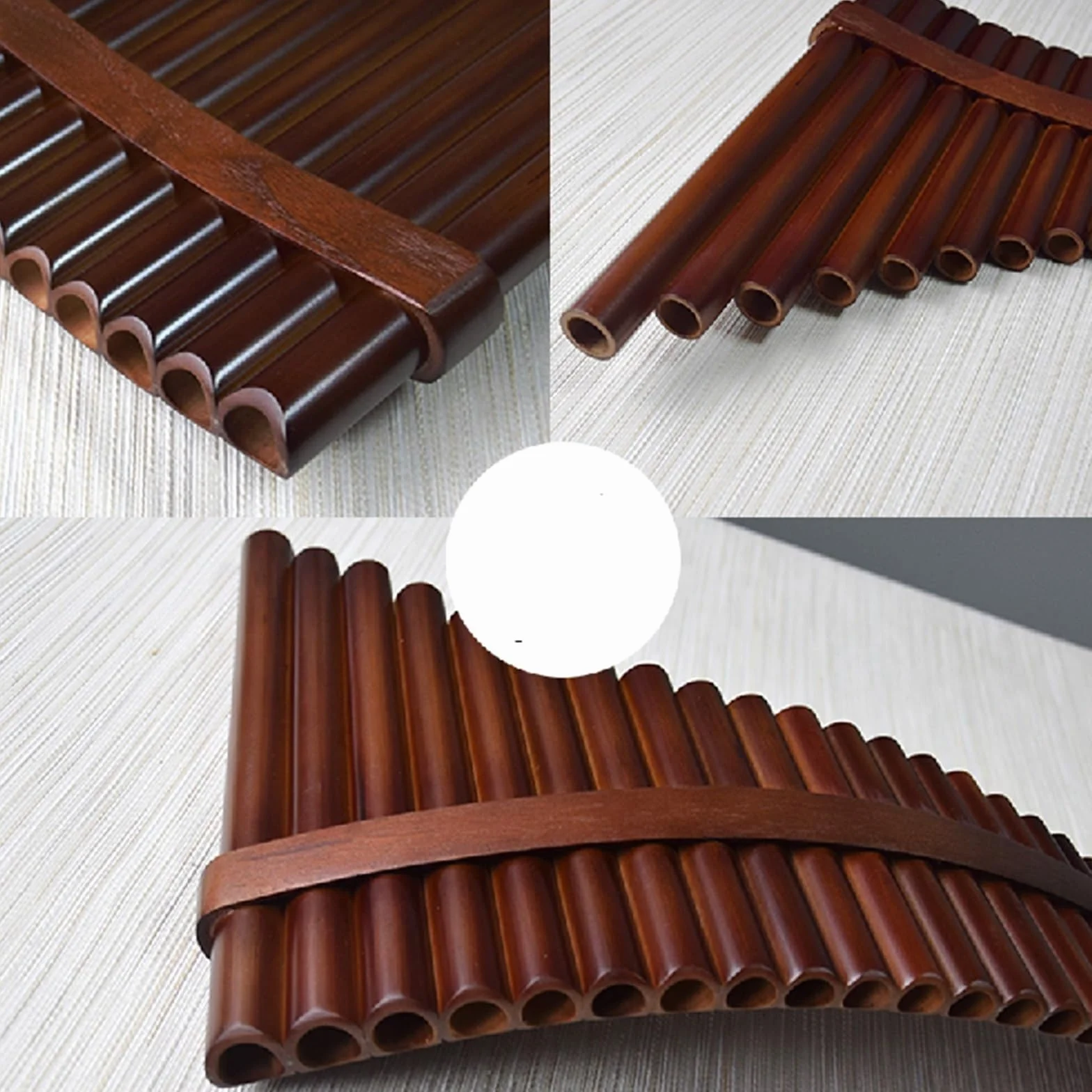 Flûte De Pan 25 Tubes Réglage G Réglage C Performance Professionnelle