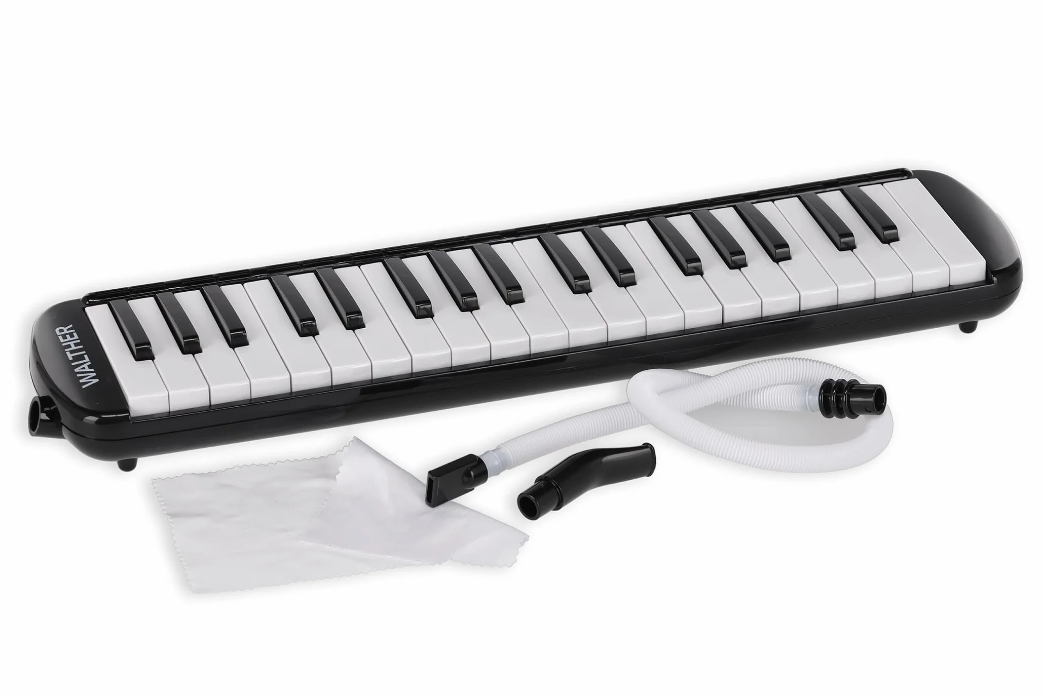 GEWA Melodica Walther 37 touches Tessiture Fa0-Fa3 Poids 1665g avec tube à souffler Étui dur