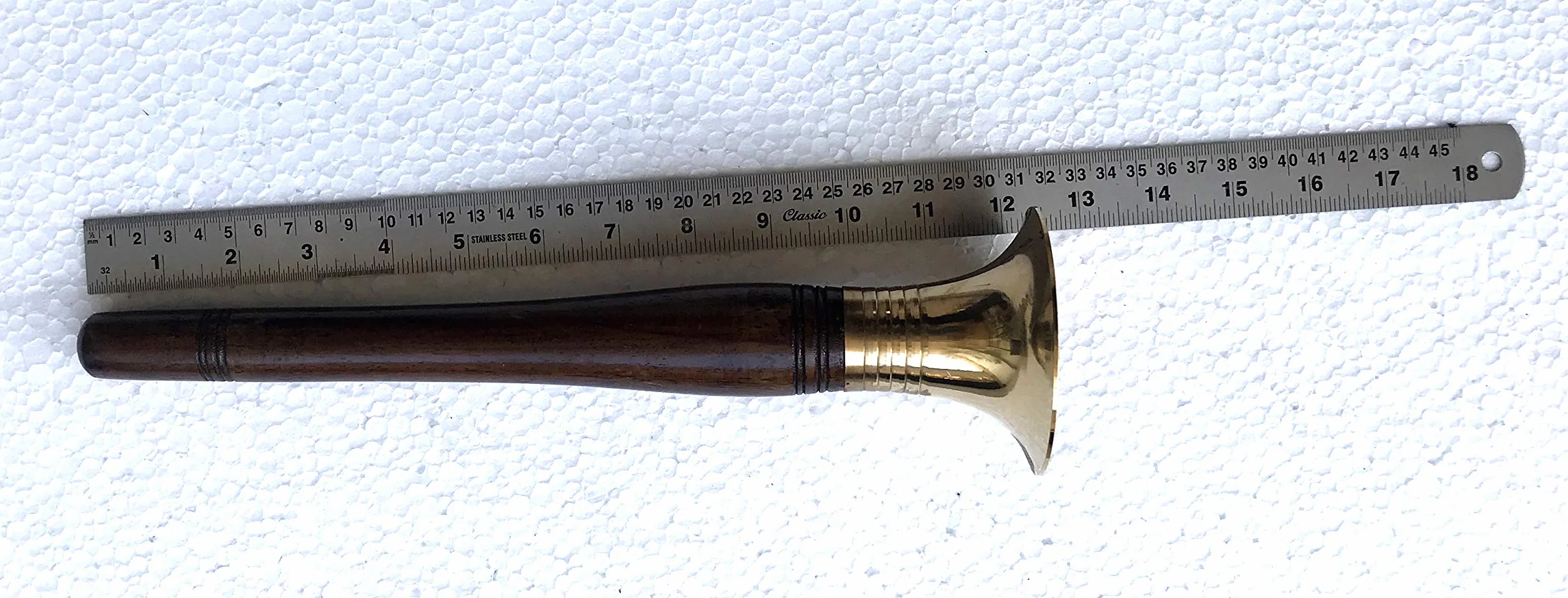 Banarasi Shehnai 12 pouces Instrument de musique à vent en bois fait main Inde