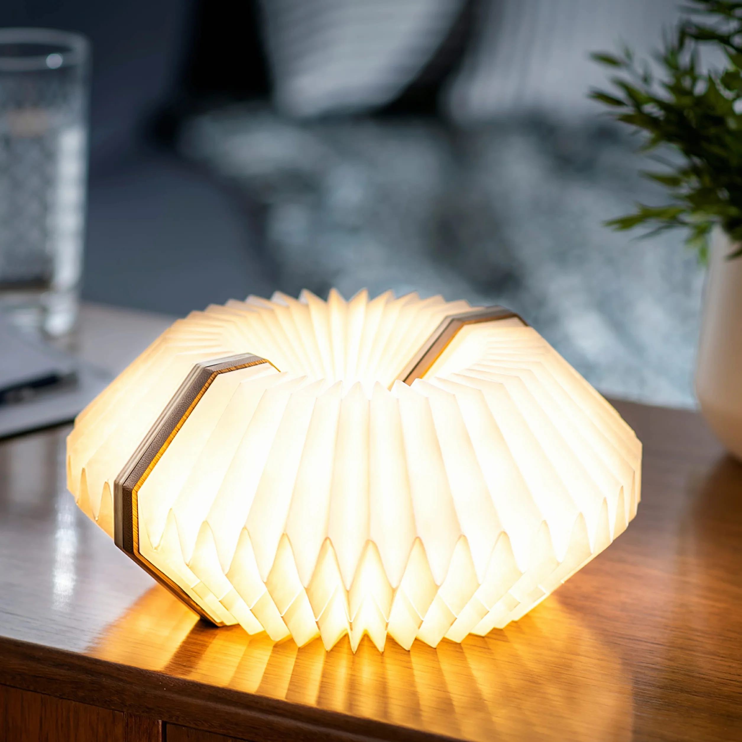 SMART ACCORDION LAMP BAMBOO
