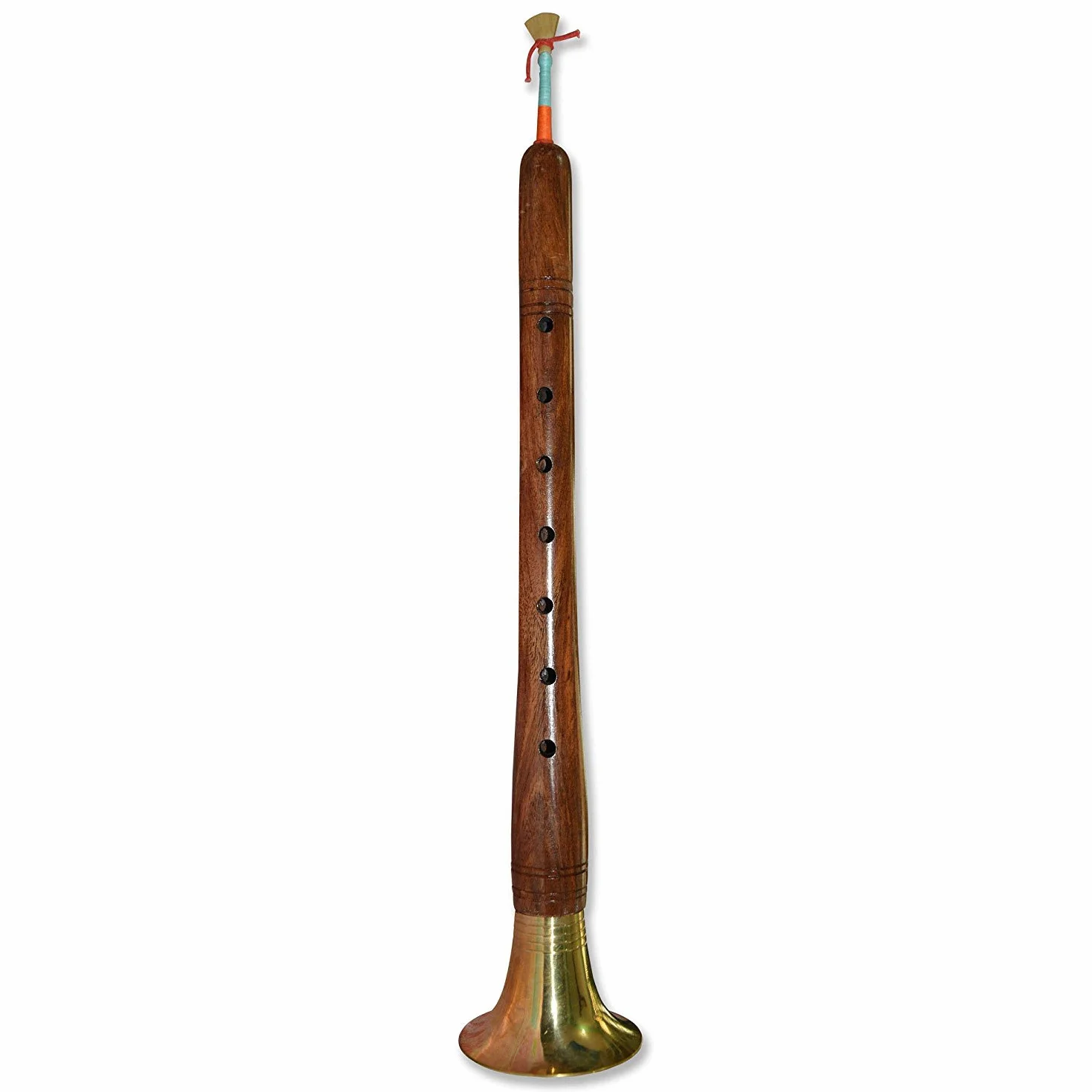 Shehnai Banarasi Instrument de musique à vent en bois 45,7 cm
