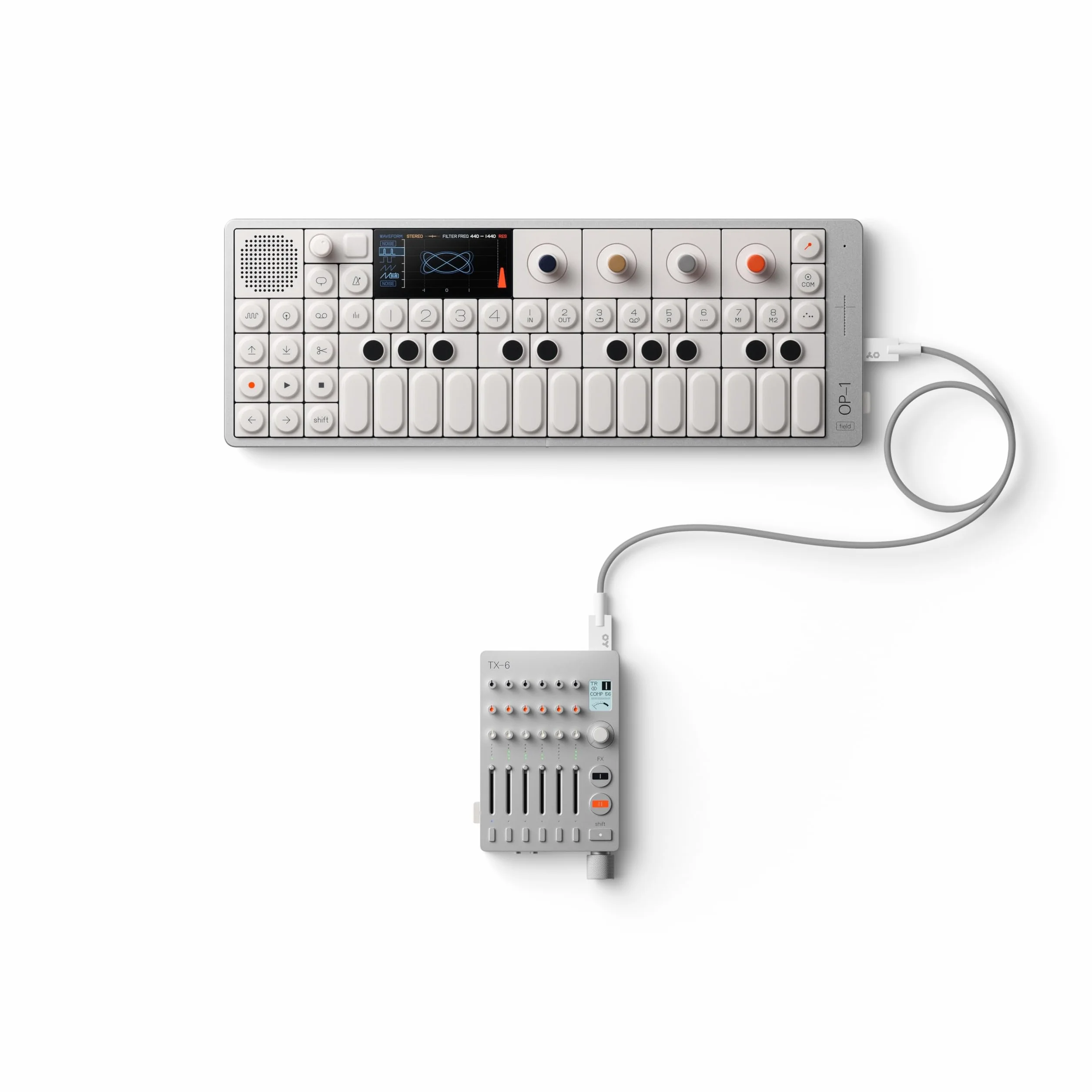 Teenage Engineering OP-1 Field Synthétiseur Portable avec Haut-parleur Intégré, Bluetooth Midi, USB-C, 24h Autonomie