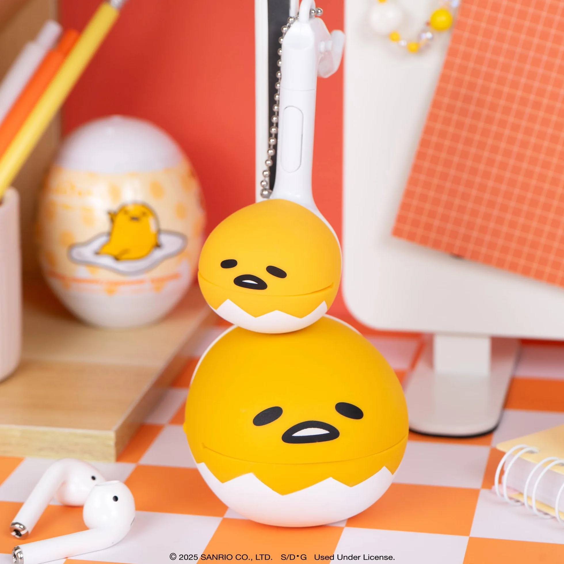 Otamatone Édition spéciale Sanrio Gudetama synthétiseur électronique par Maywa Denki