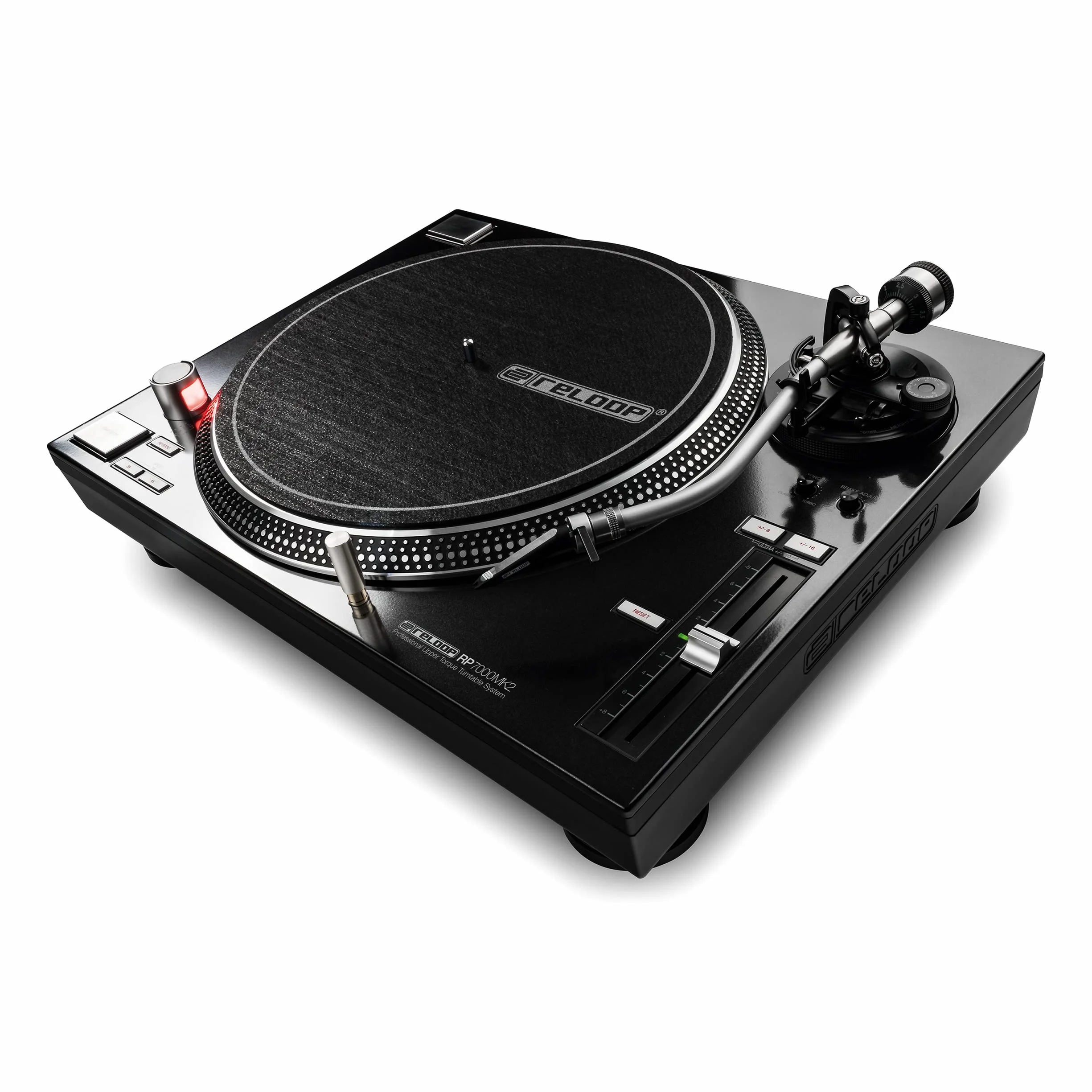 Reloop RP-7000 MK2 Platine DJ Professionnelle avec entraînement Direct Upper Torque Quartz