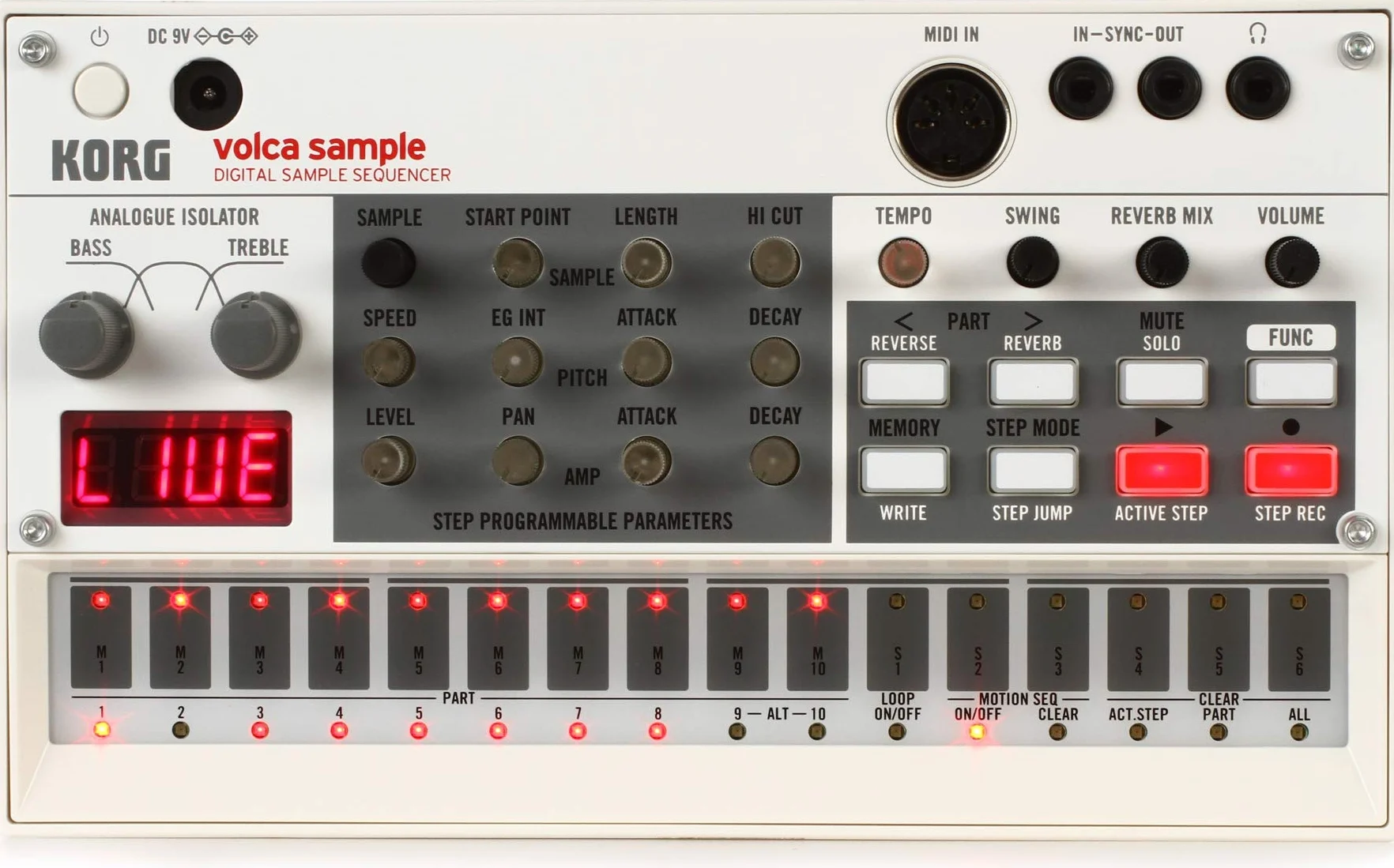 Korg VOLCA-SAMPLE Audio