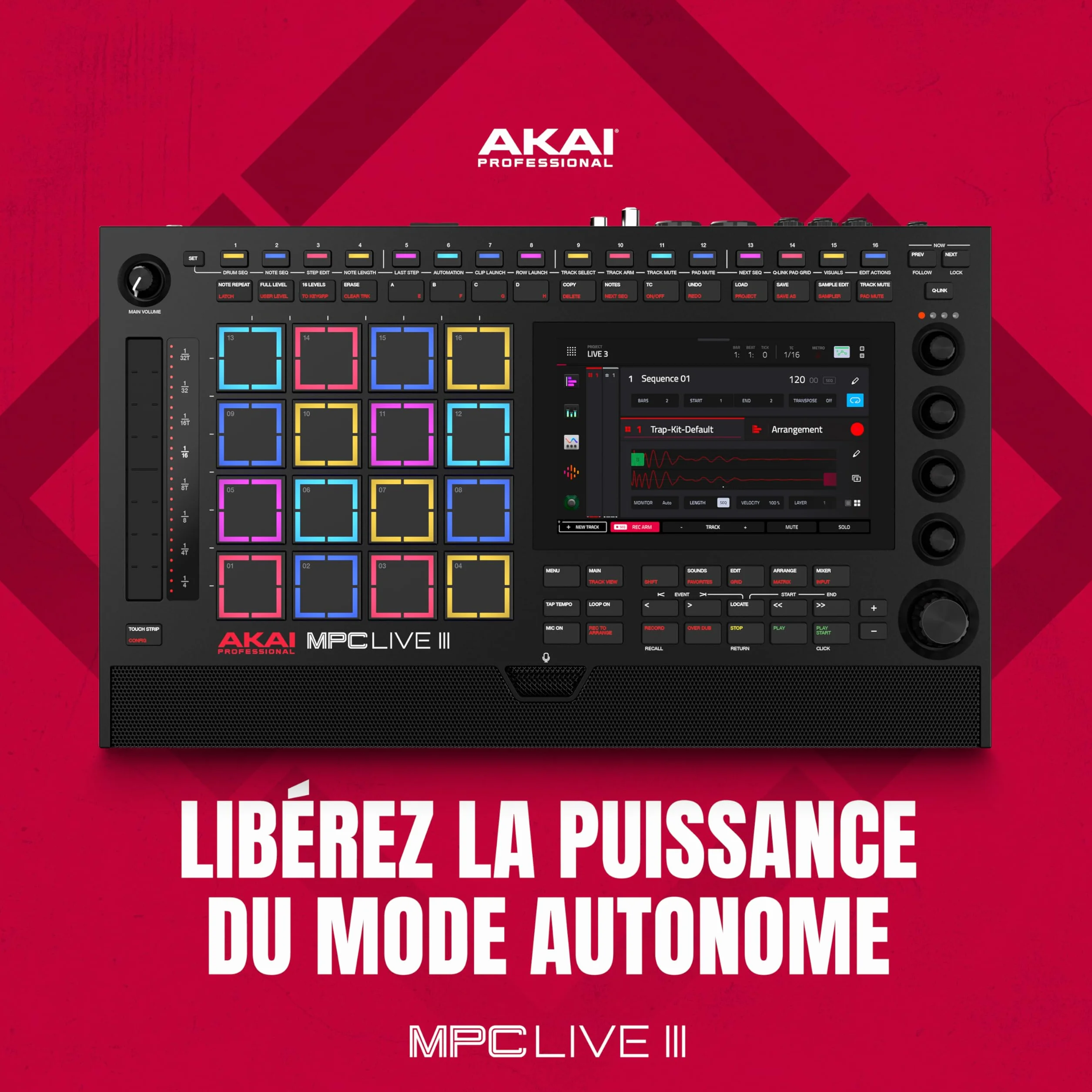 Akai Professional MPC Live III Portable Music Production Center
