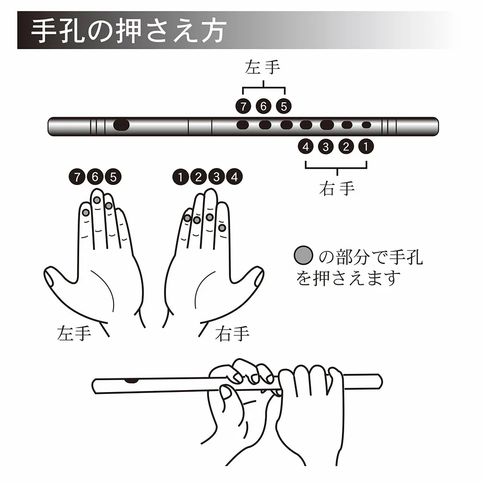 Suzuki Shinobue Flûte traditionnelle japonaise Do majeur