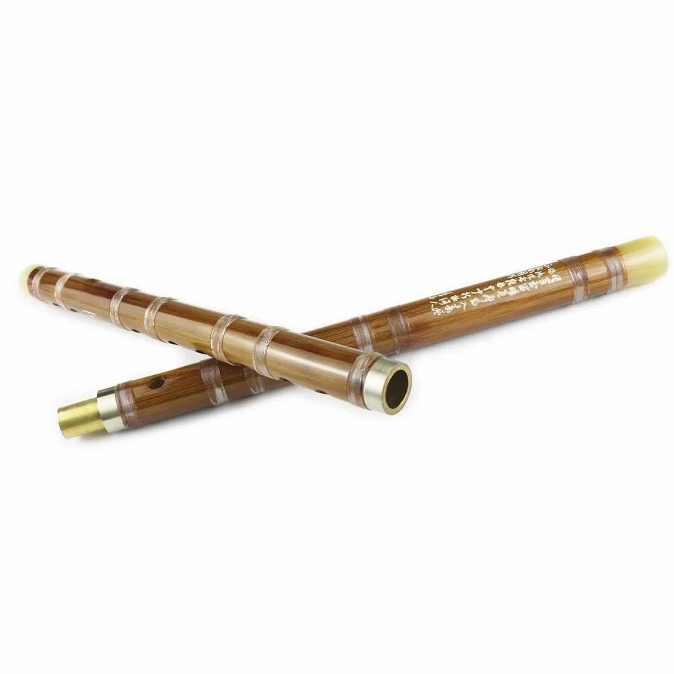 Dizi Flûte en bambou amère clé C instrument chinois traditionnel pour débutants avec membrane libre