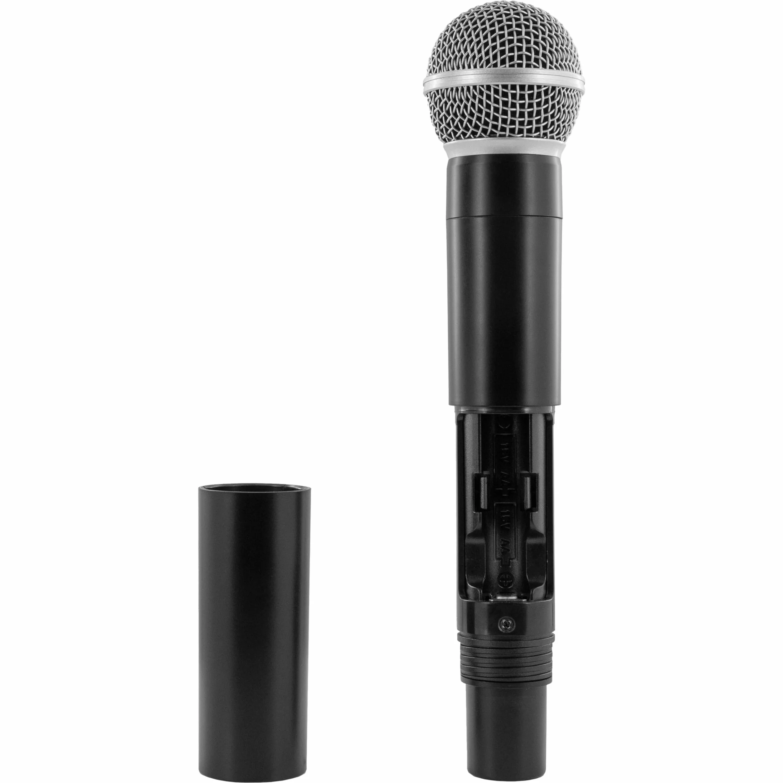 BoomToneDJ UHF Duo Système Complet Micros Sans Fil 2 Microphones Dynamiques Main Double Canal