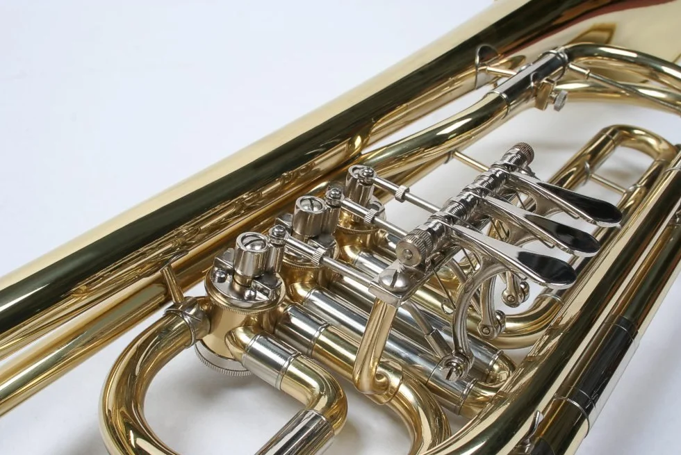 Bass Trompette Trompette basse avec Embouchure Étui Neuf