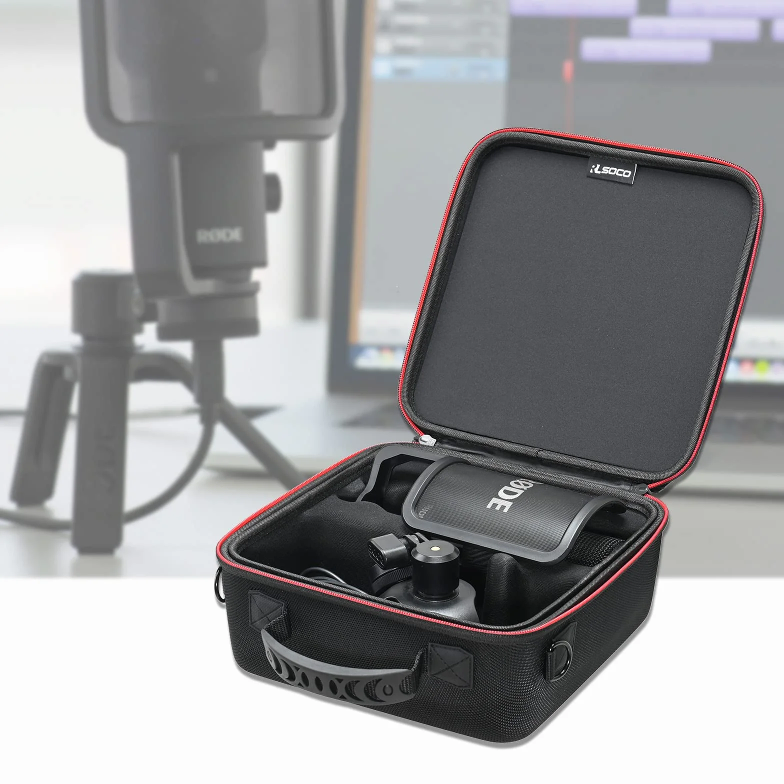 RLSOCO Étui pour RØDE NT-USB+/NT-USB Microphone