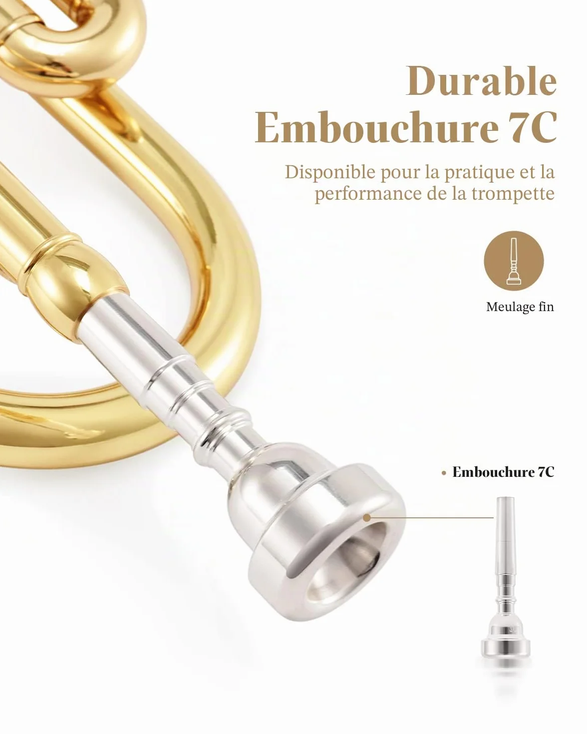 Eastar ETR-380 Standard Student Trumpet Bb Gold