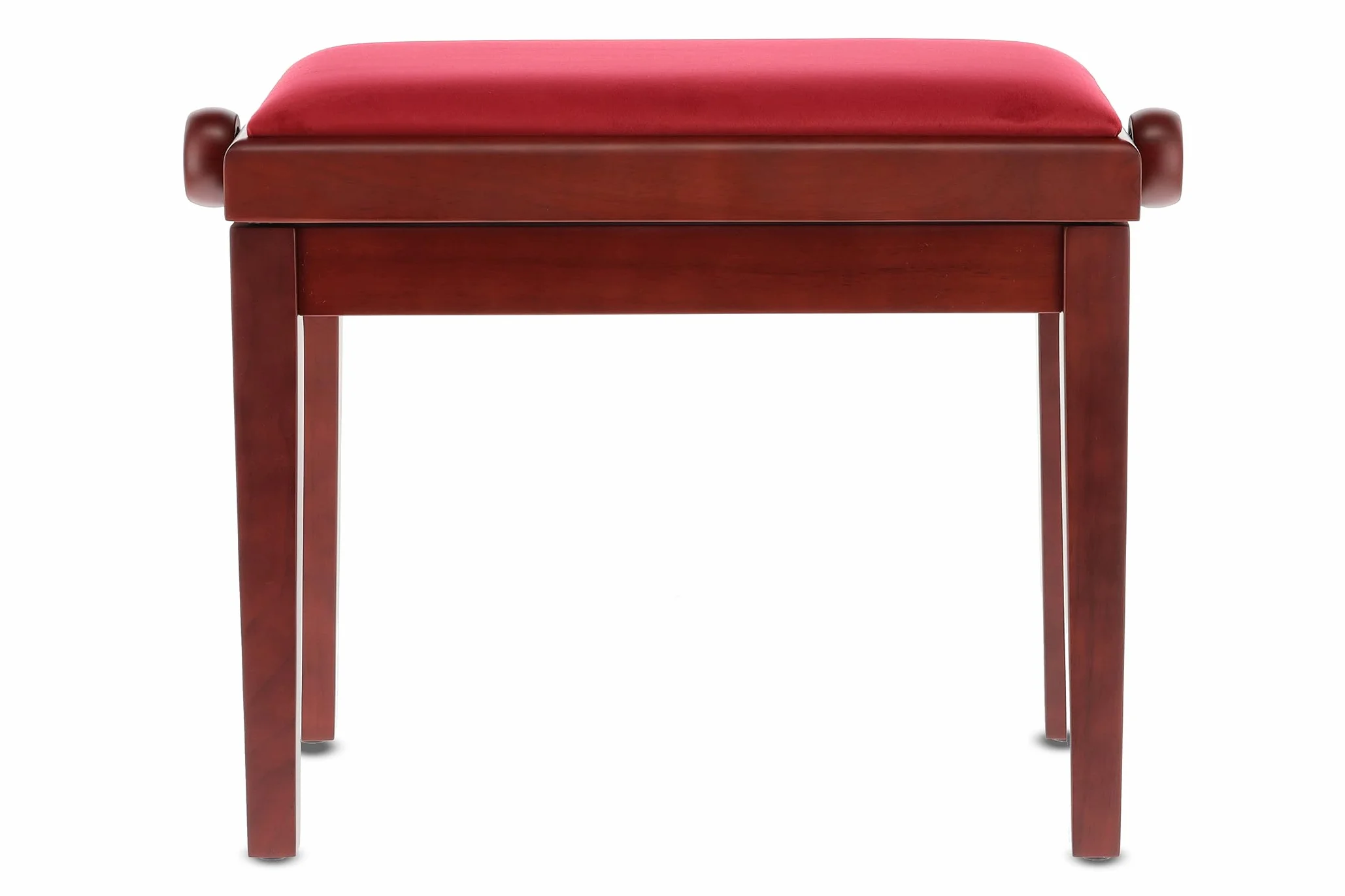 Banc de piano GEWA Deluxe bois massif réglable en hauteur acajou mat