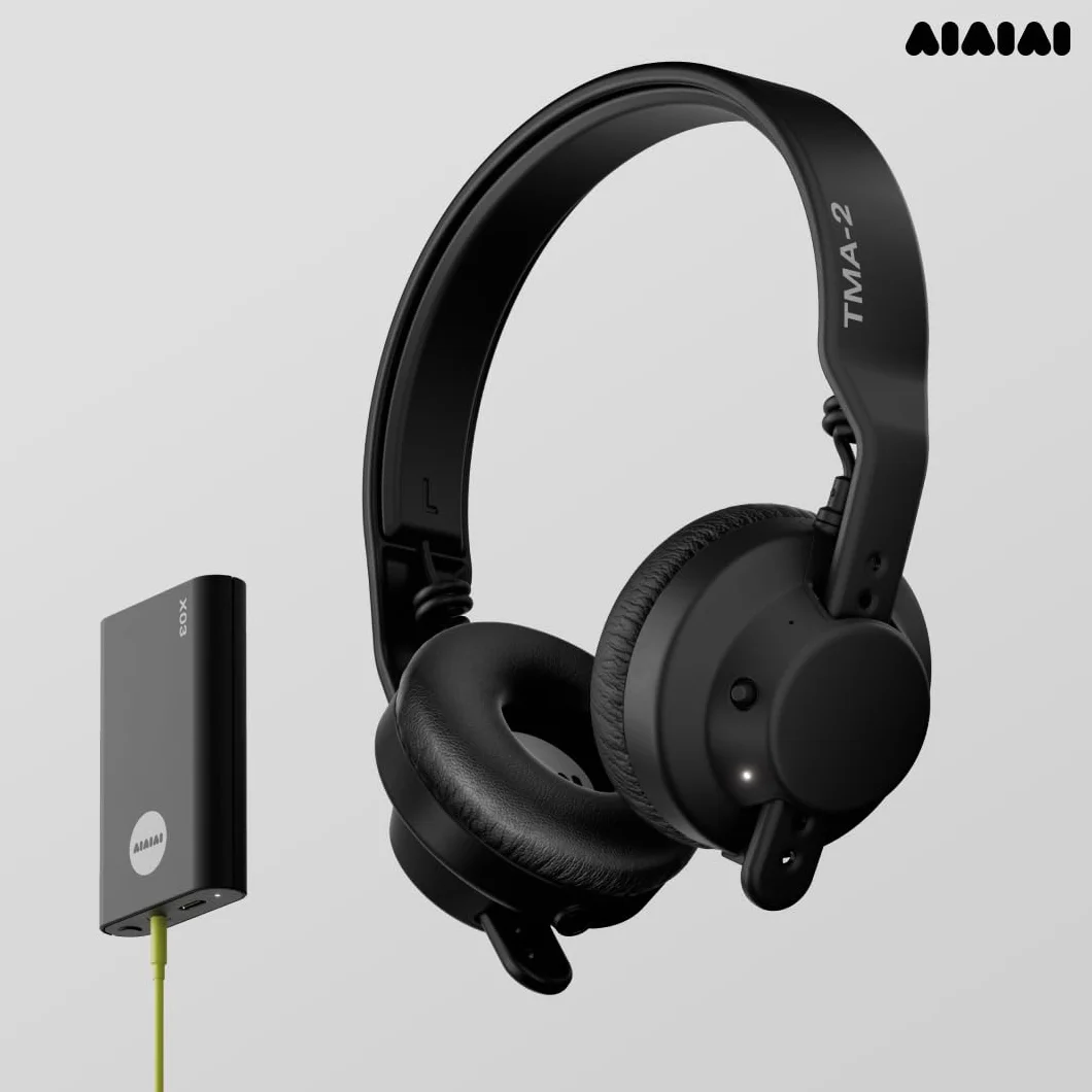 Aiaiai TMA-2 DJ Wireless Casque DJ sans Fil Professionnel Bluetooth Faible Latence 20h Autonomie Léger Durable
