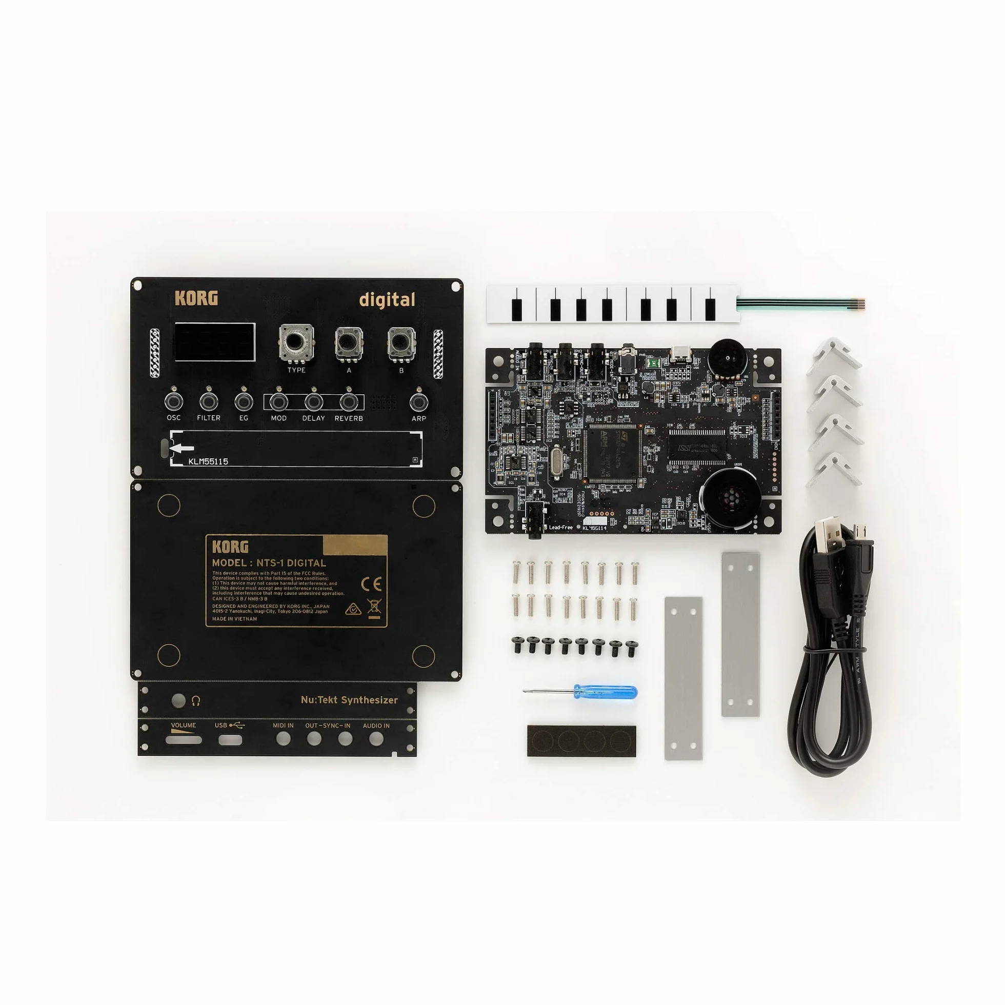 KORG Nu:Tekt NTS-1 Digital Synth Kit Natural