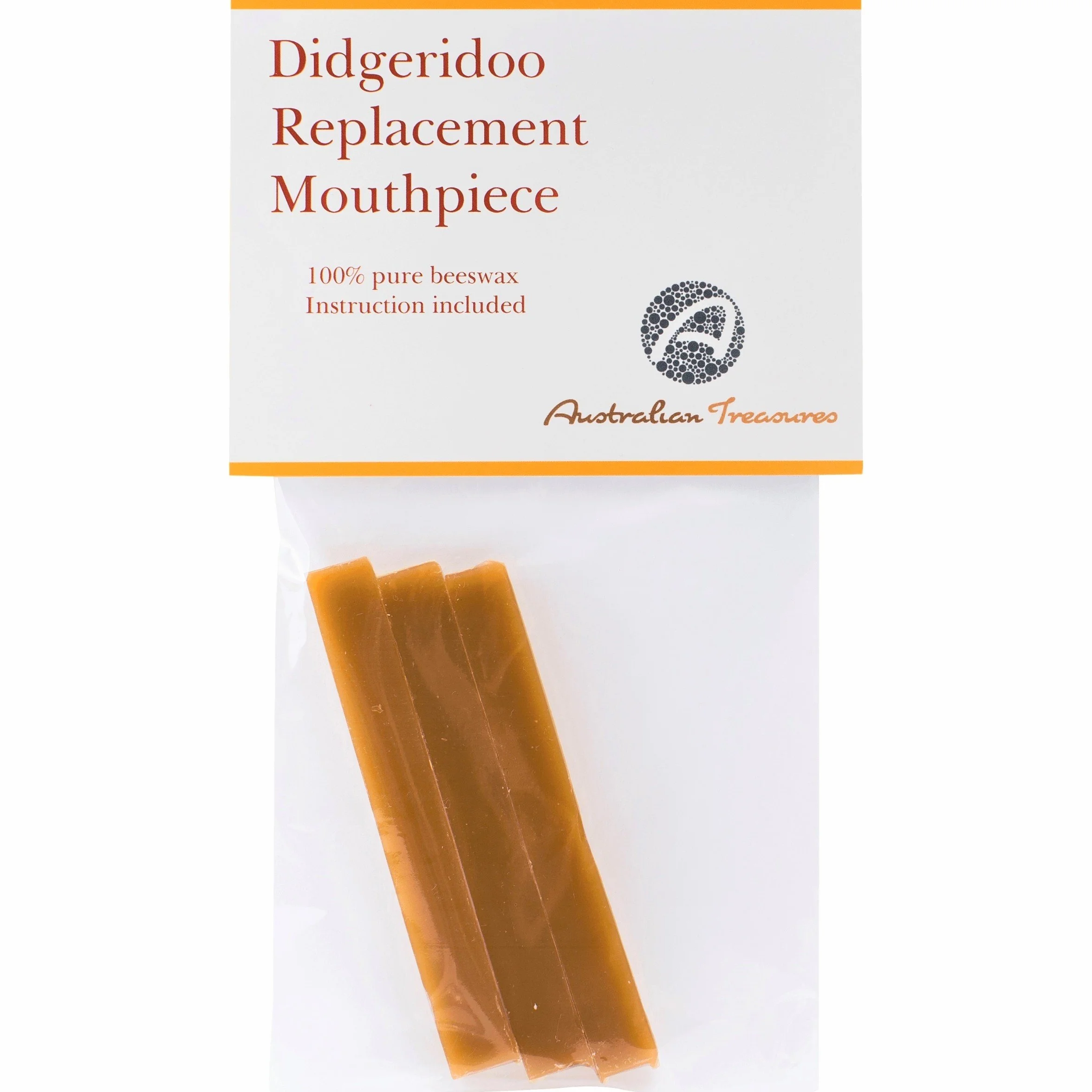 Didgeridoo en bambou avec cire d'abeille et sac en nylon