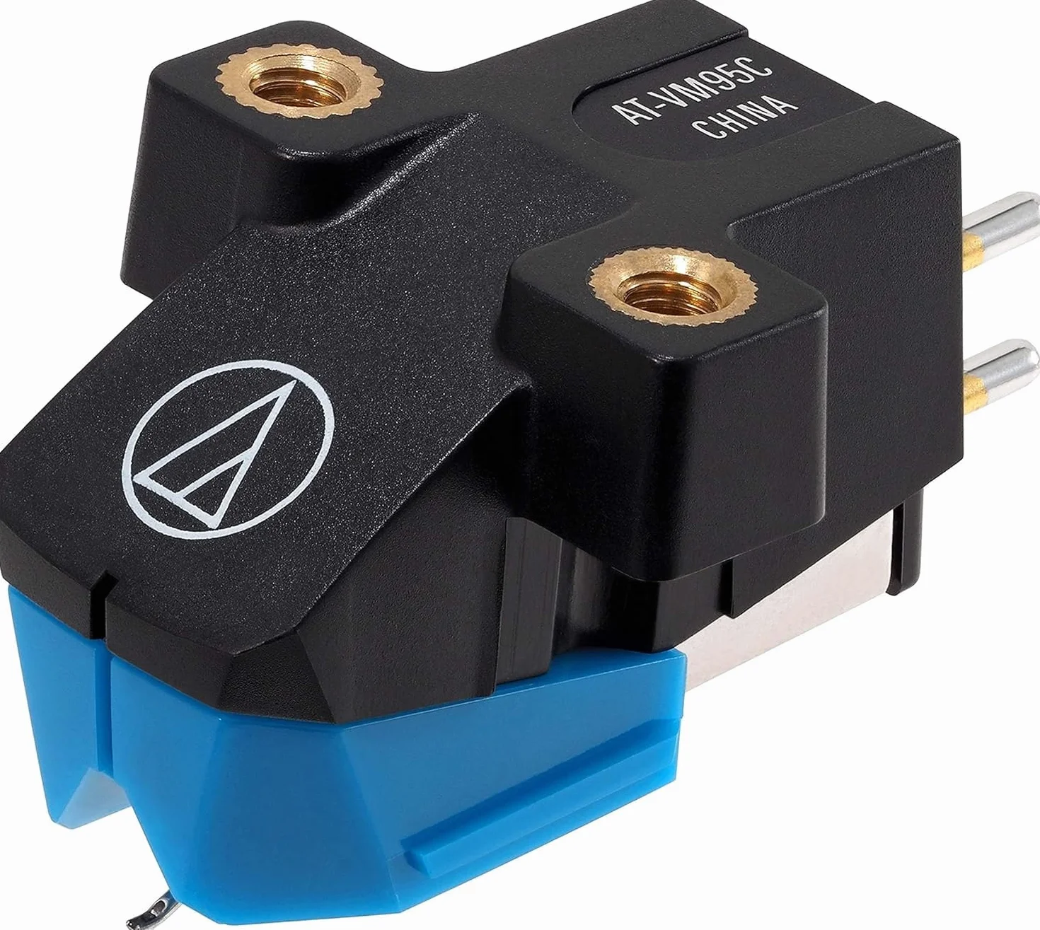 Audio-Technica AT-VM95C Cellule Stéréo Conique Série VM95 Bleu