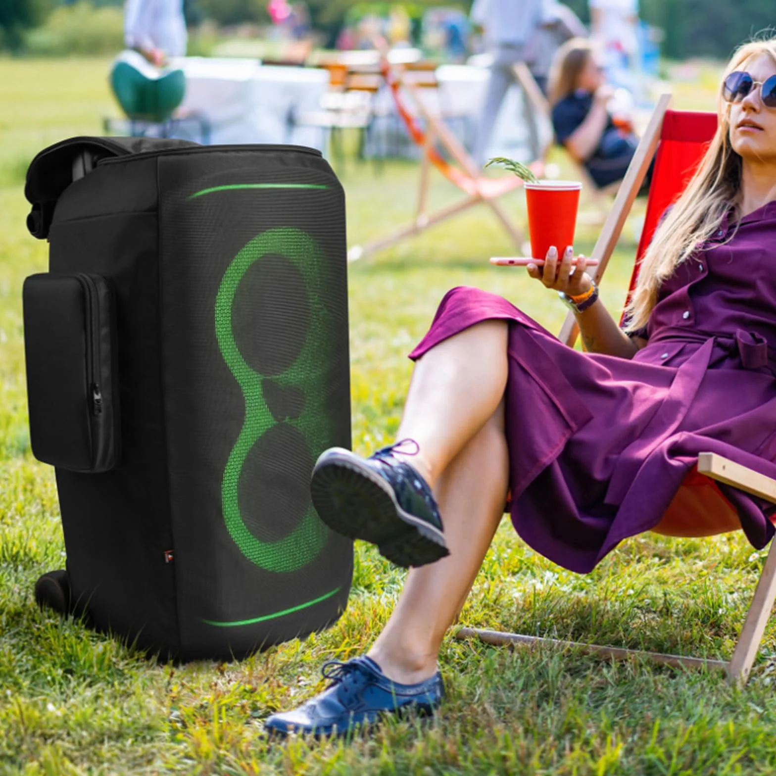 Housse anti-poussière JBL PartyBox 520, étui de protection en maille respirante