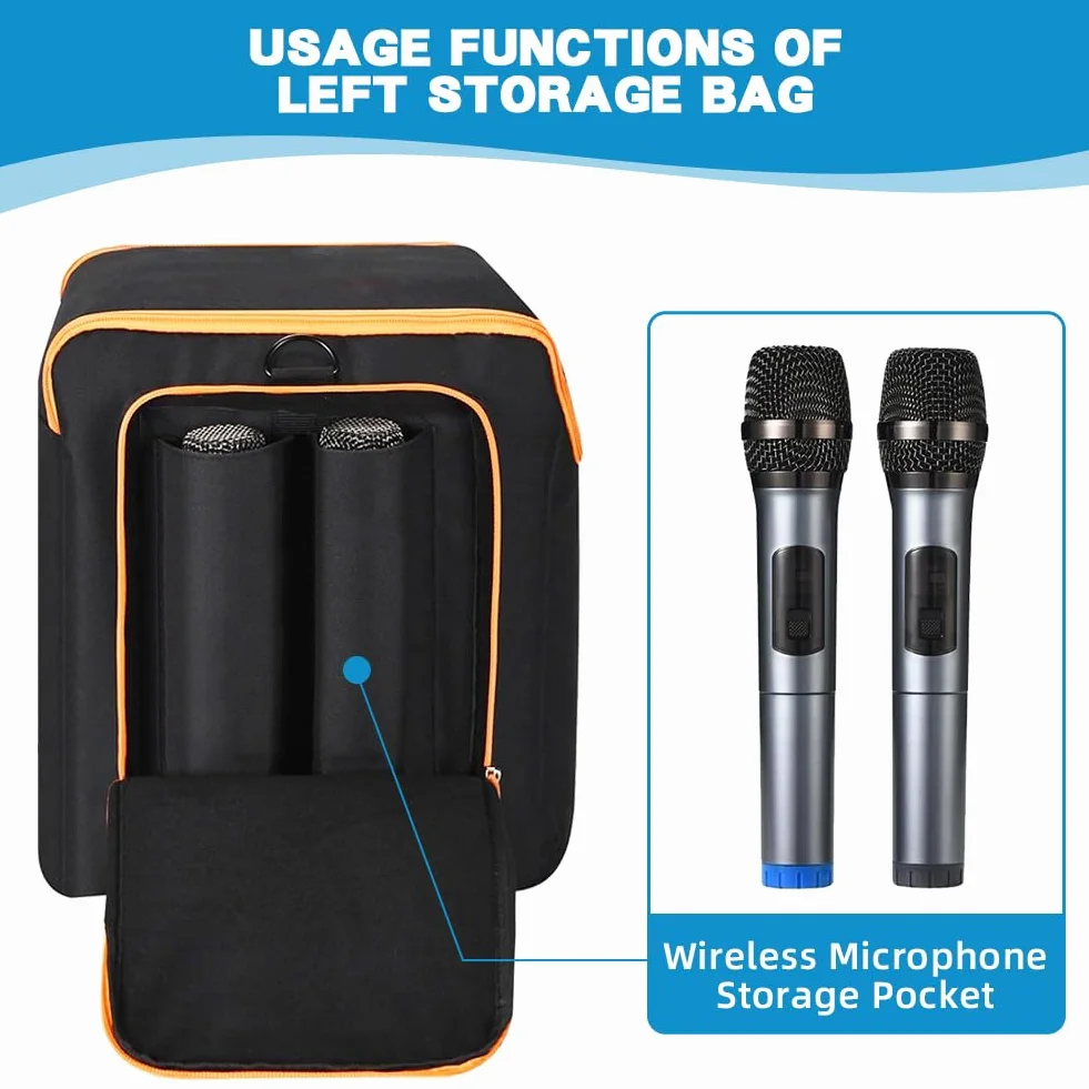 Sac de Transport JBL PartyBox Encore Essential, Housse de Protection avec Bandoulière