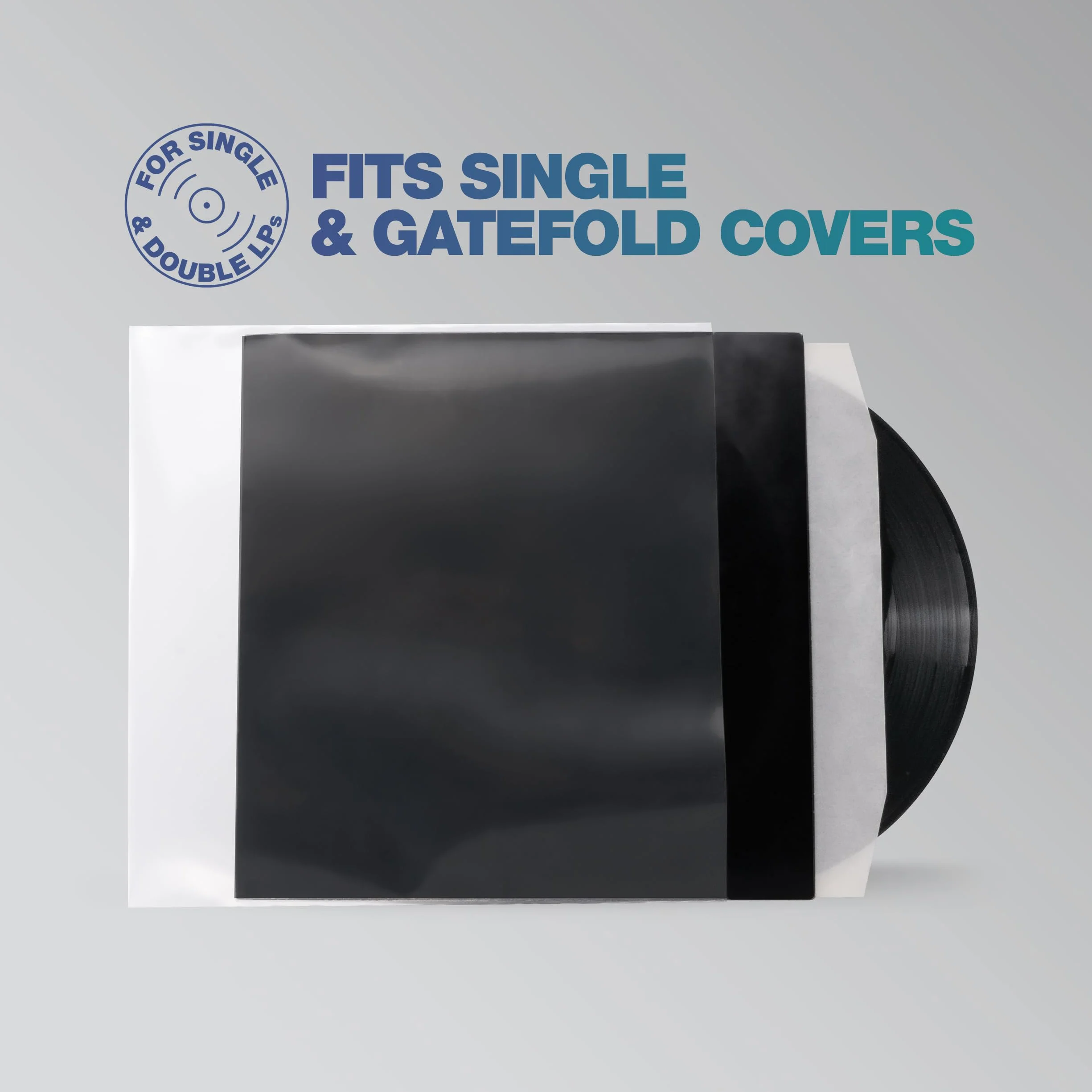 Reloop Premium 12" Vinyl LP Outer Sleeves (100 pcs.)
