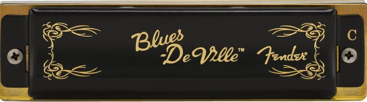 Fender Blues Deville Harmonica, Clé de C, Bronze Phosphoreux
