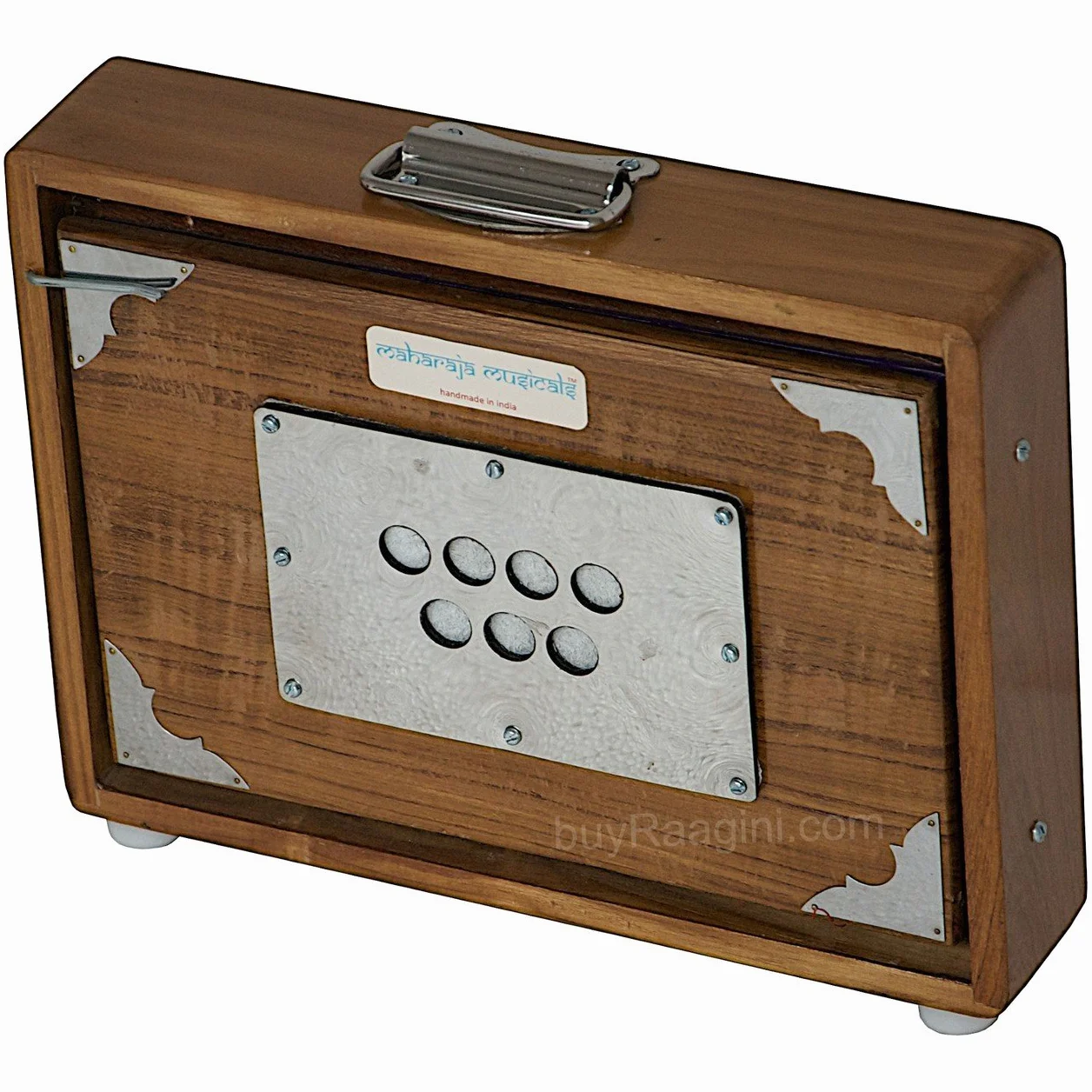 Maharaja Musicals Shruti Box Surpeti 13 Drone Notes Teak Wood Indian Musical Instrument
