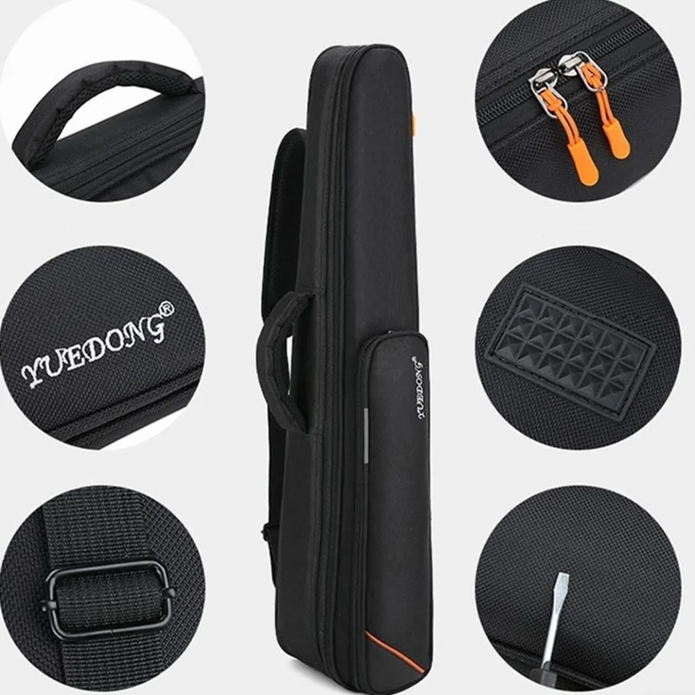 Étui durable pour saxophone résistant aux chocs et étanche pour mini saxophone clarinette instruments à vent électroniques