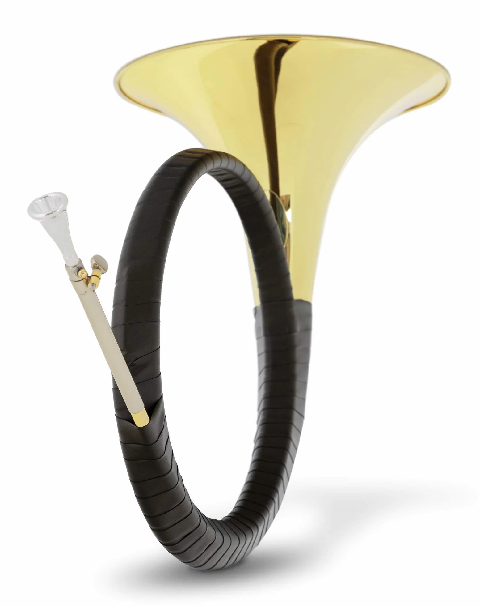 Classic Cantabile PH-400 Bb-Parforcehorn Cor de chasse laiton verni clair avec embouchure et étui