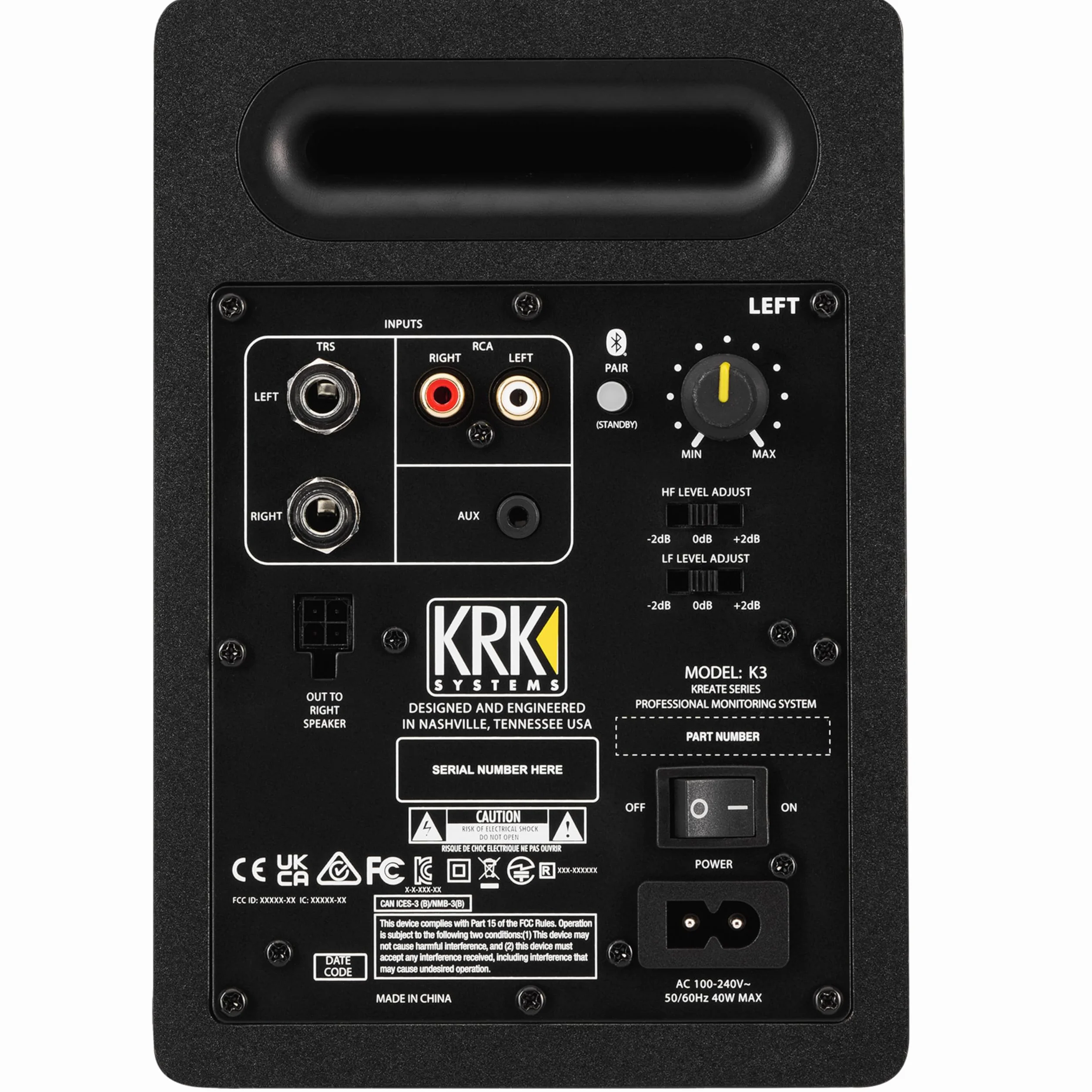KRK Kreate 3 Enceinte de Monitoring (Paire)