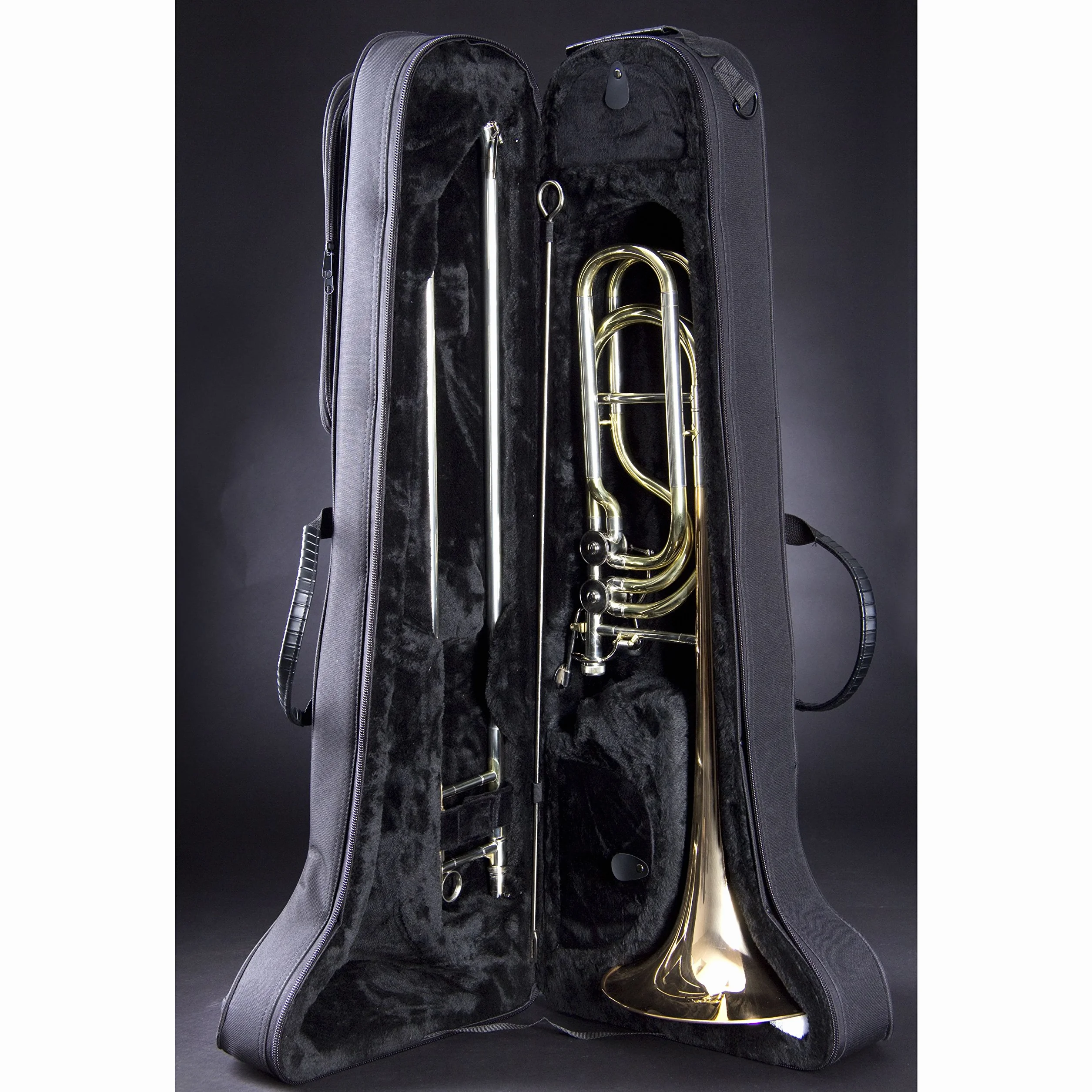 Monzani MZSL-831L Trombone Basse Si Bémol/Fa, So Bémol/Re