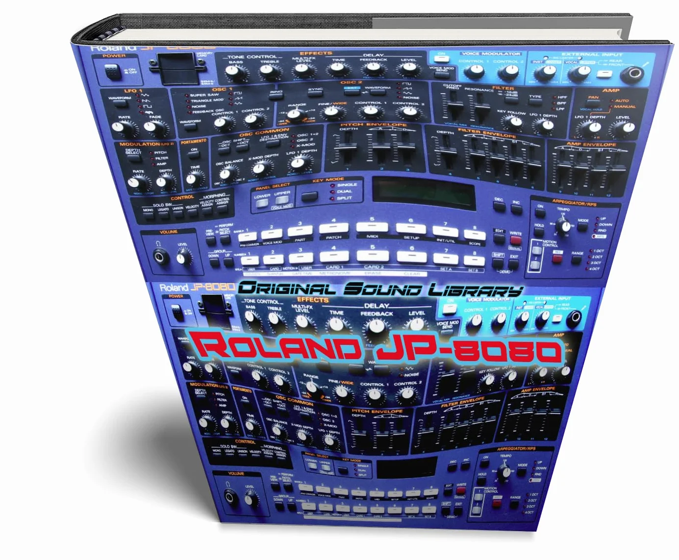 De Roland JP-8080 Bibliothèque Waves Kontakt Studio