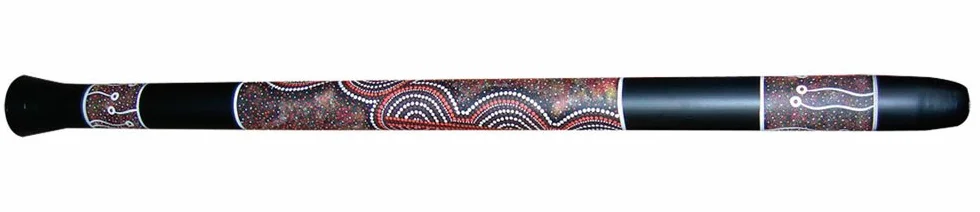 Didgeridoo PVC 130 cm Motifs Africains Peints Circulaire