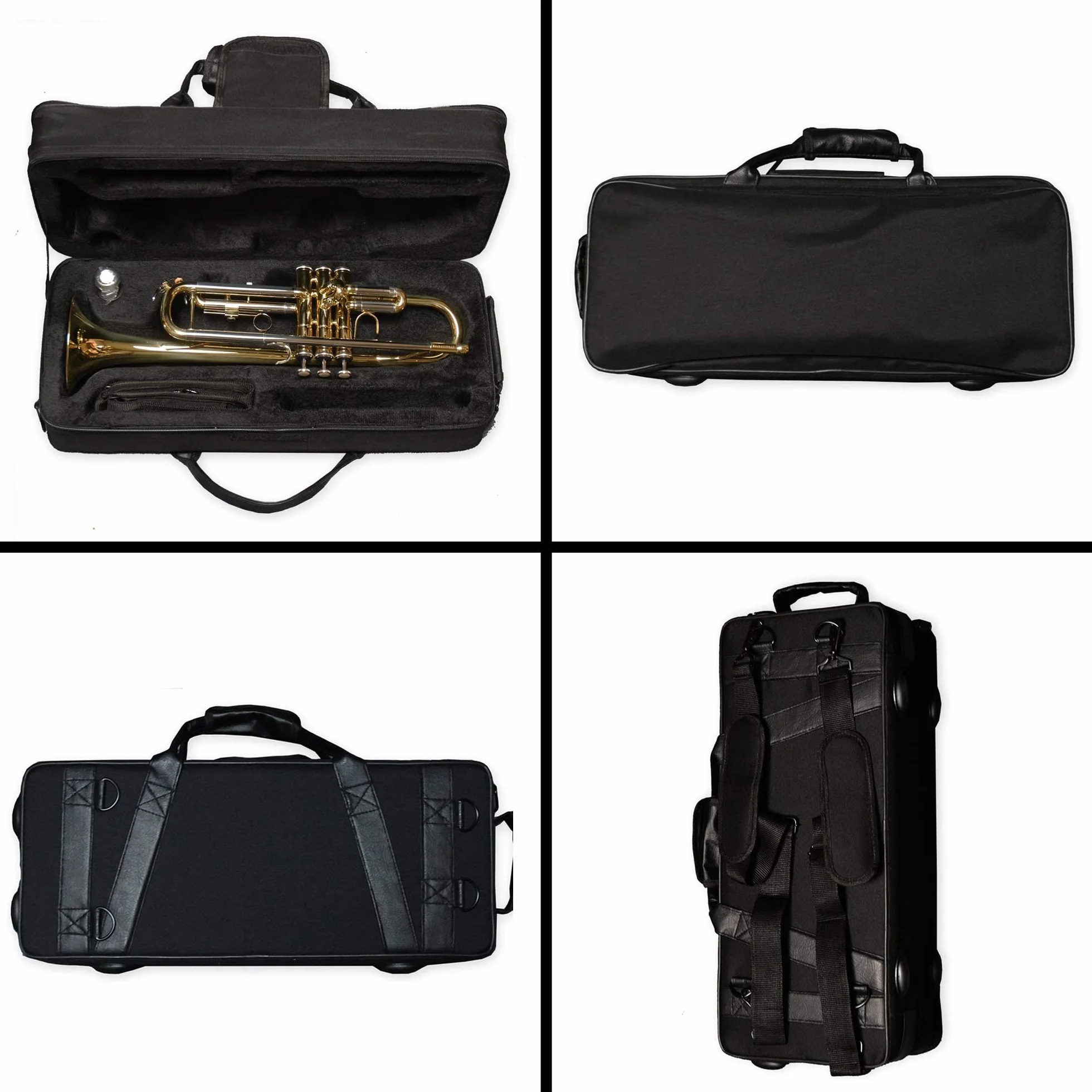Trompette en sib TTR-171 laiton avec étui et accessoires Trumpet Basics