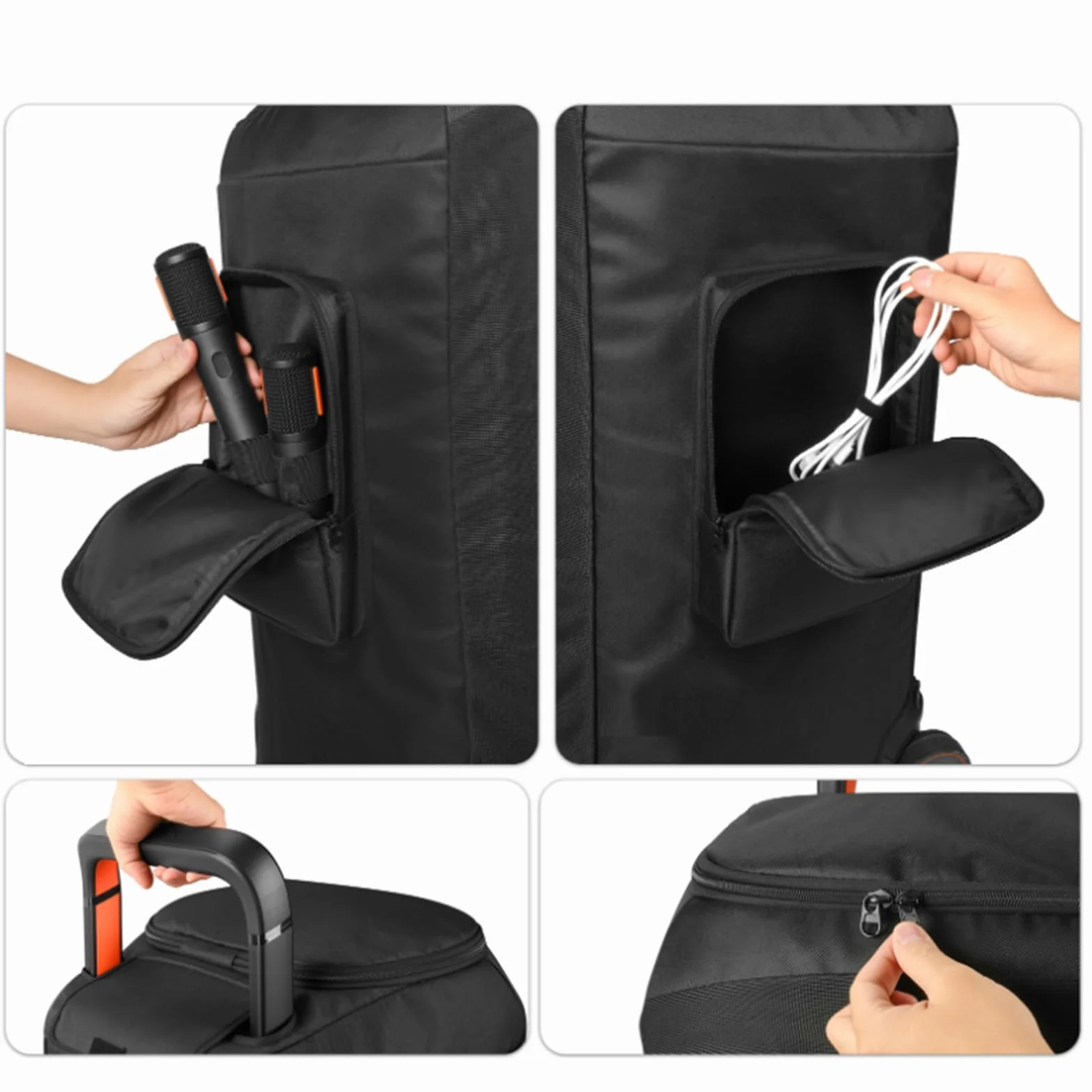 Housse anti-poussière JBL PartyBox 520, étui de protection en maille respirante