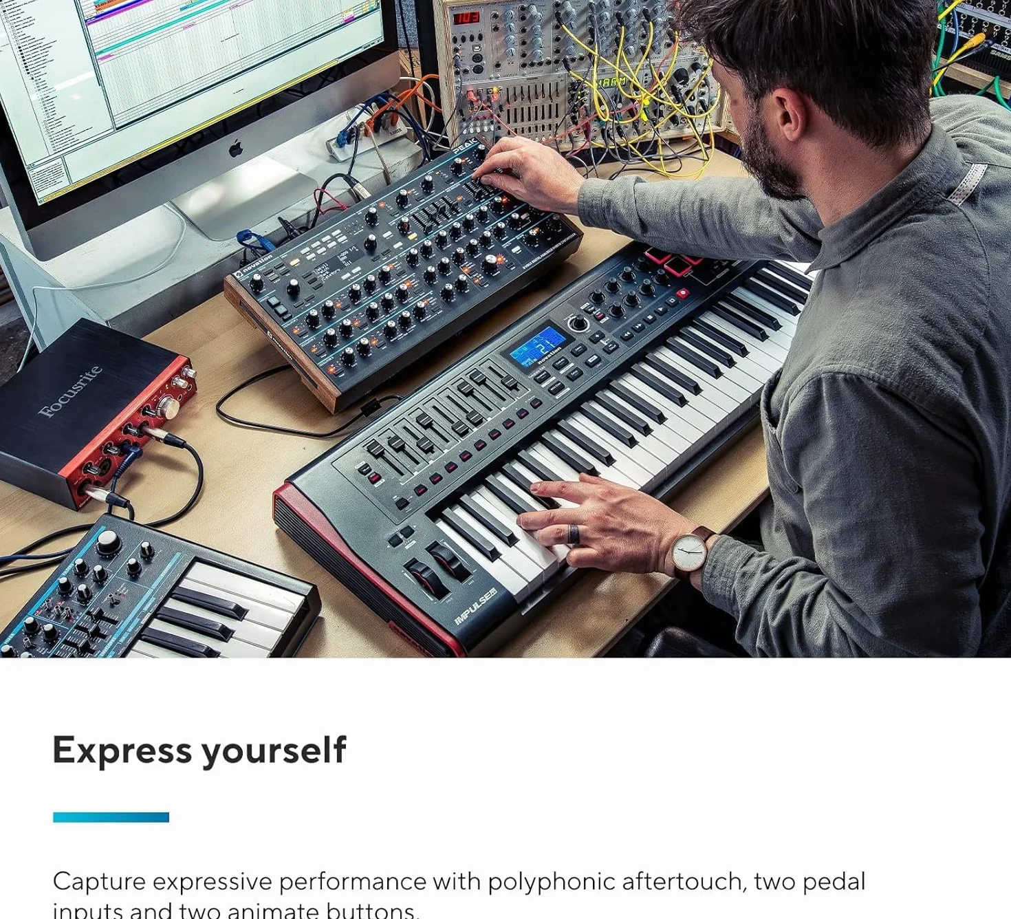 Novation Peak Synthétiseur polyphonique 8 voix desktop