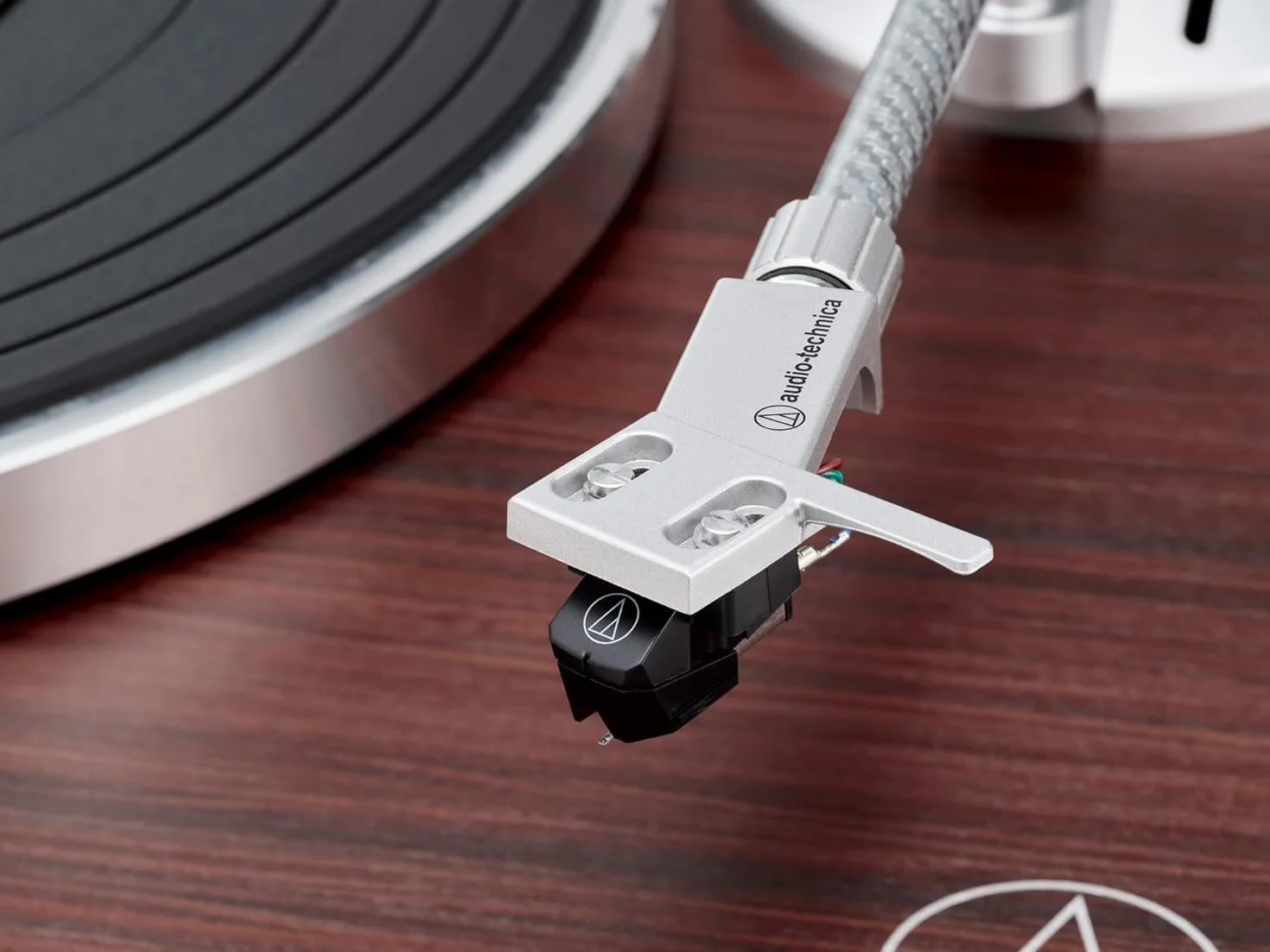 Audio-Technica LPW50BTRW Platine Vinyle Sans Fil à Entraînement par Courroie Palissandre