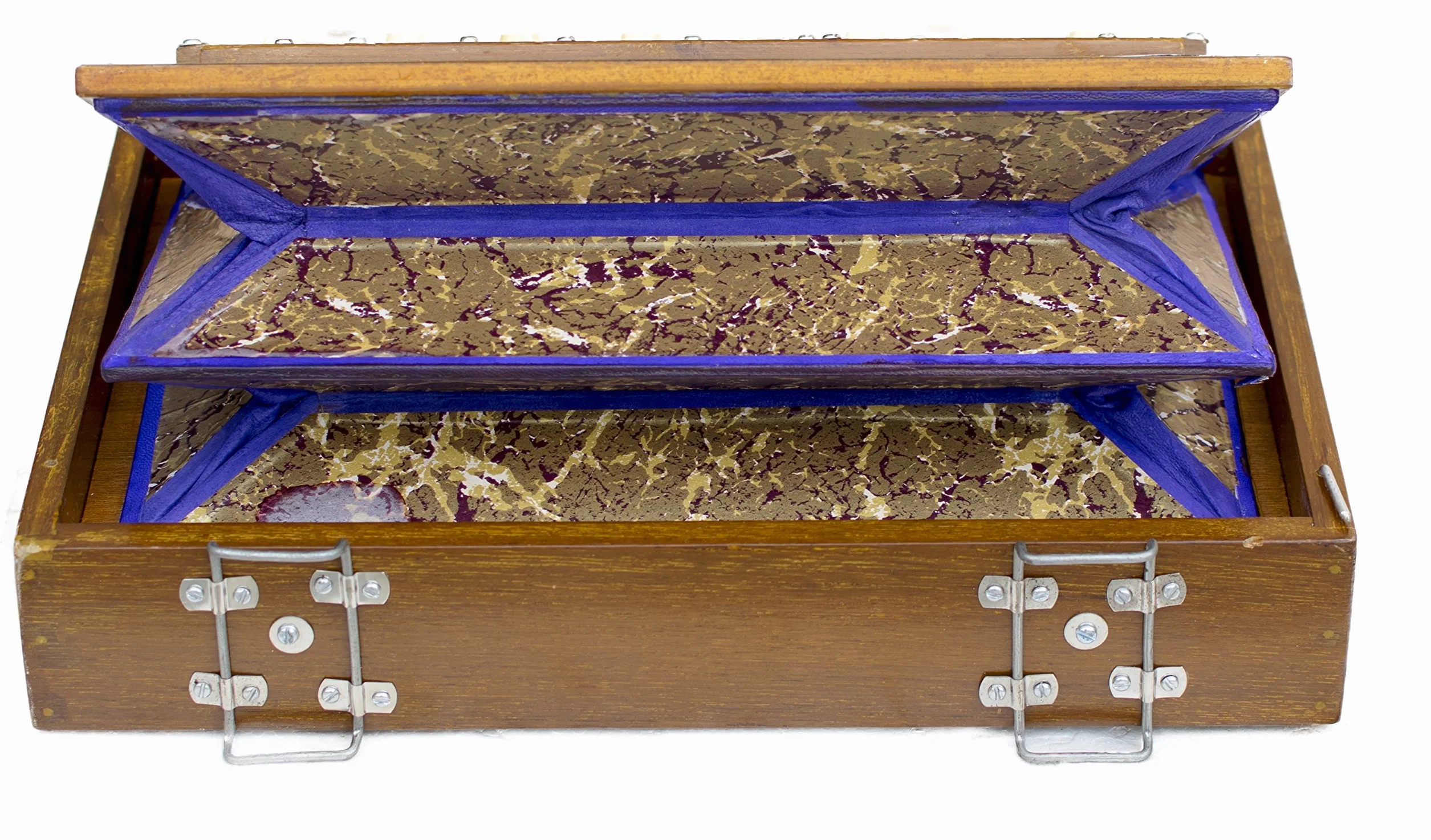 MKS Shruti Box de Concert Bois de Teck 13 Drone