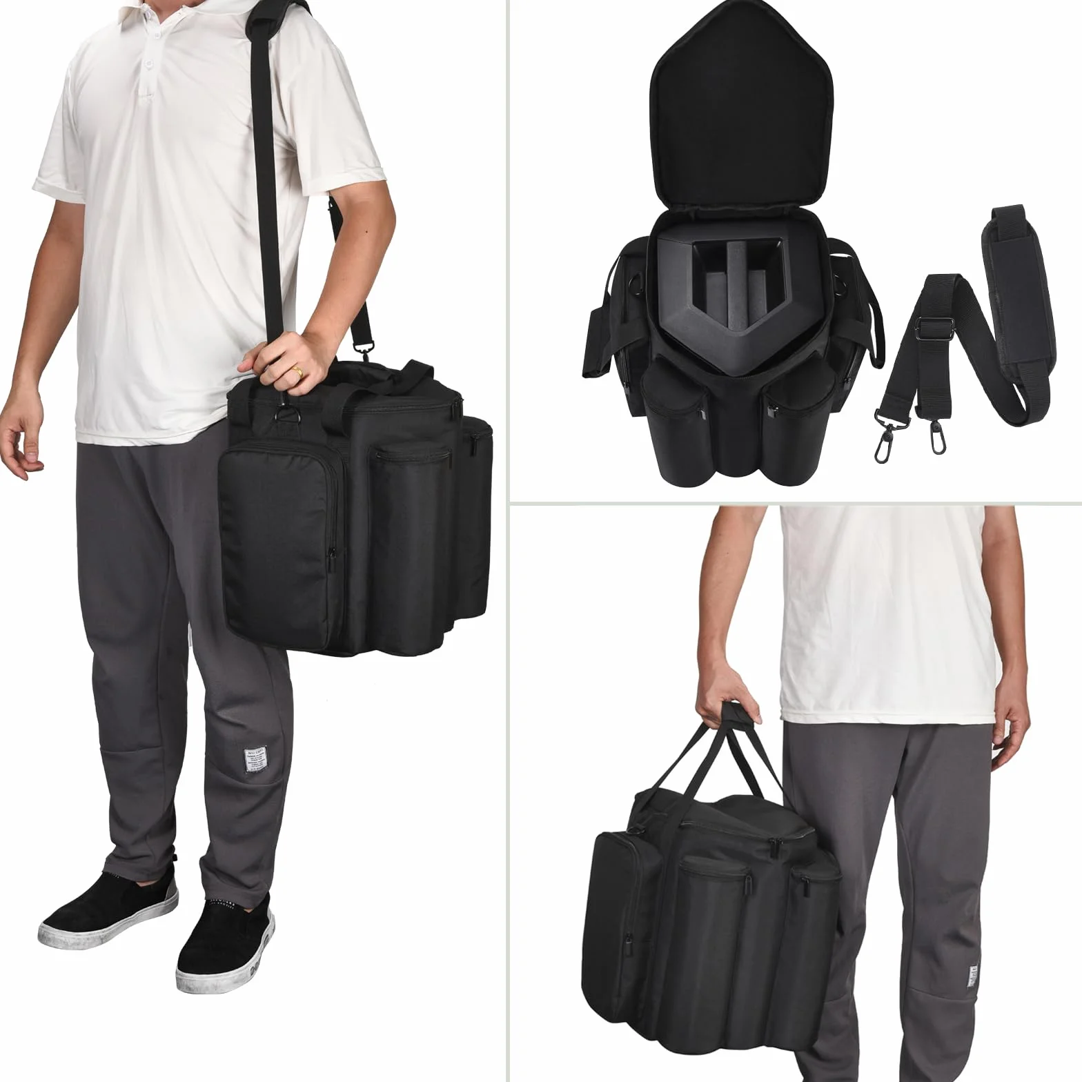 Bose S1 Pro S1 Pro+ Etui de Transport Housse pour Haut-parleurs Bluetooth Portable Sac à bandoulière Noir