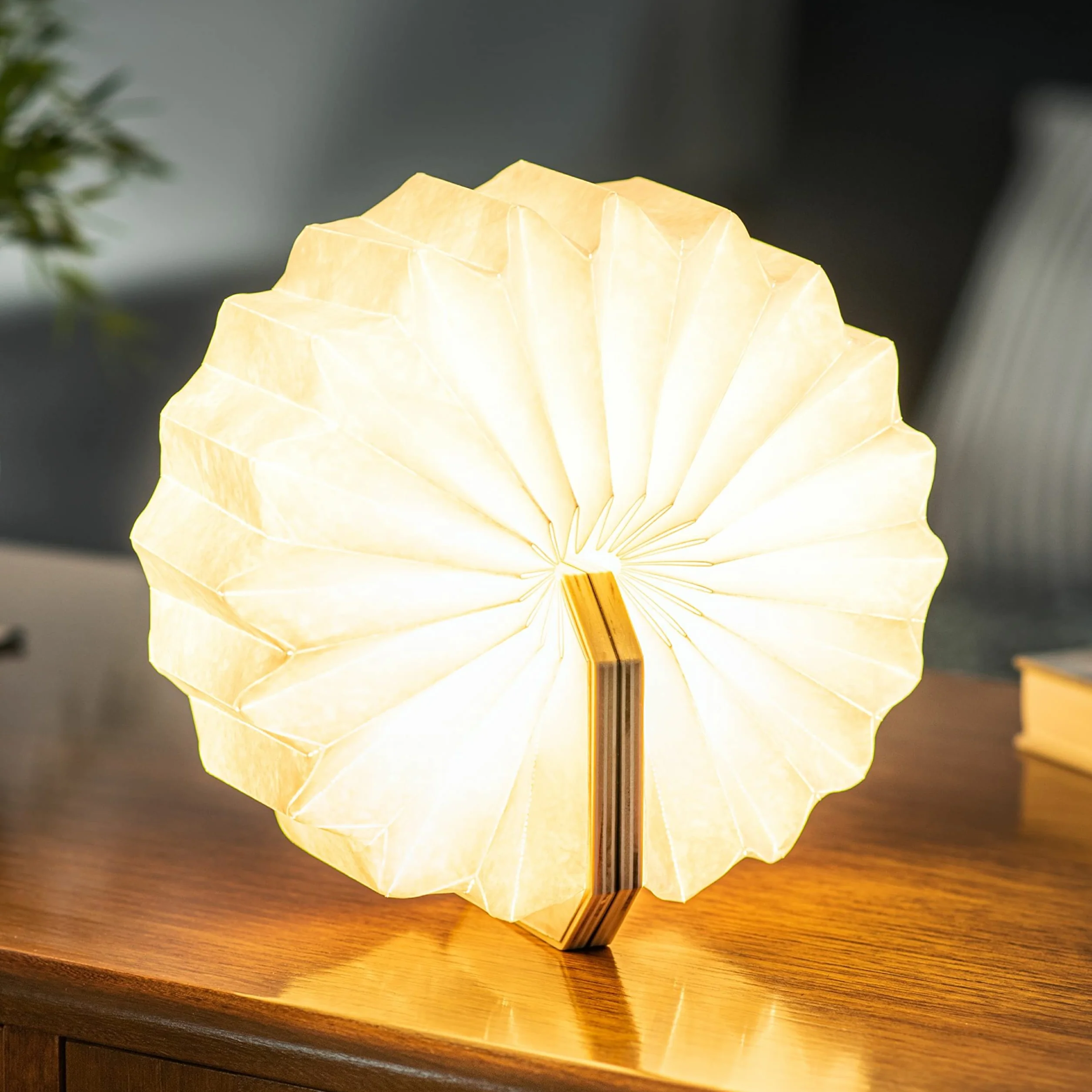 SMART ACCORDION LAMP BAMBOO
