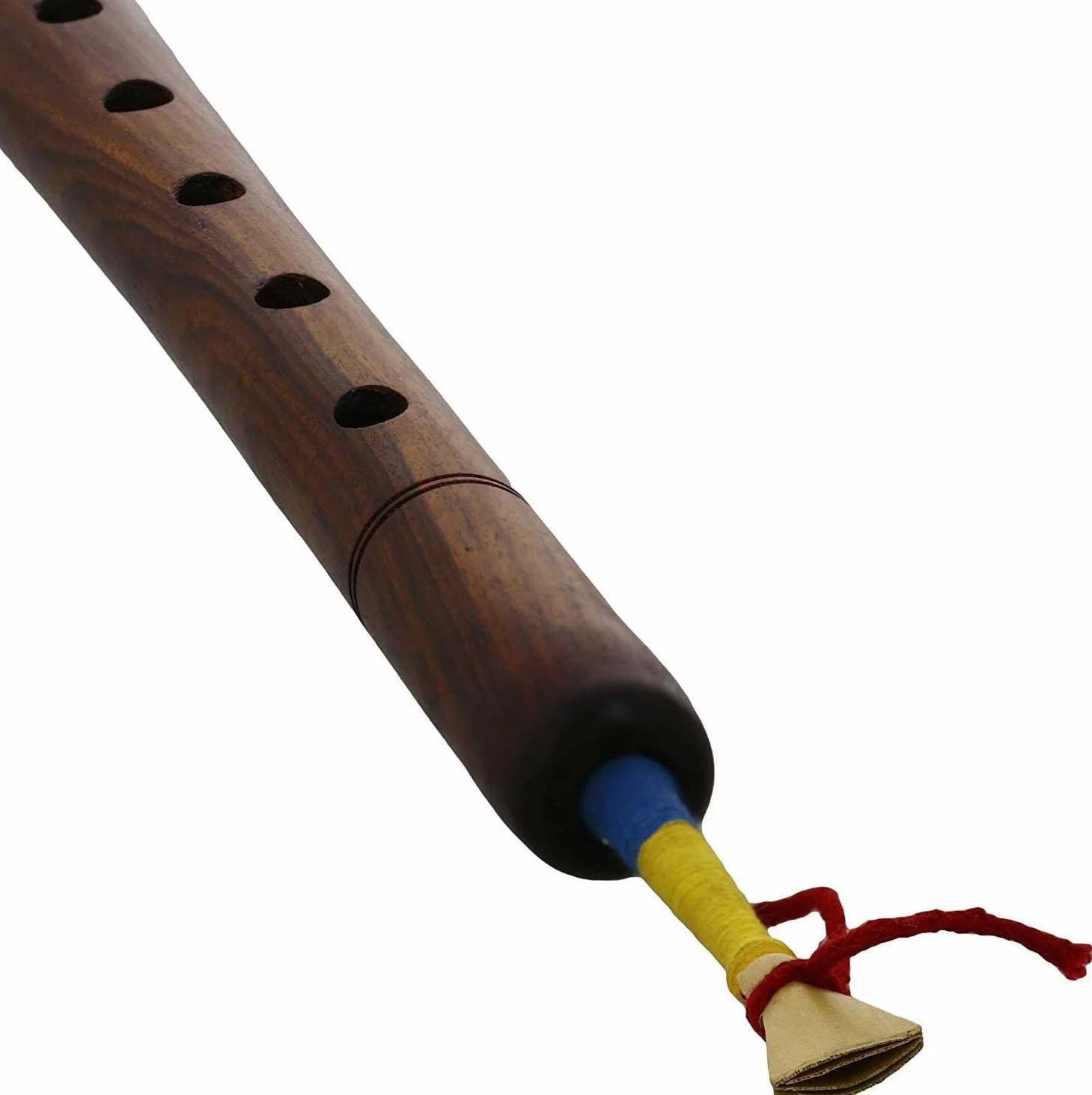 Sheesham Shehnai instrument de musique indien 45,7 cm laiton mariage