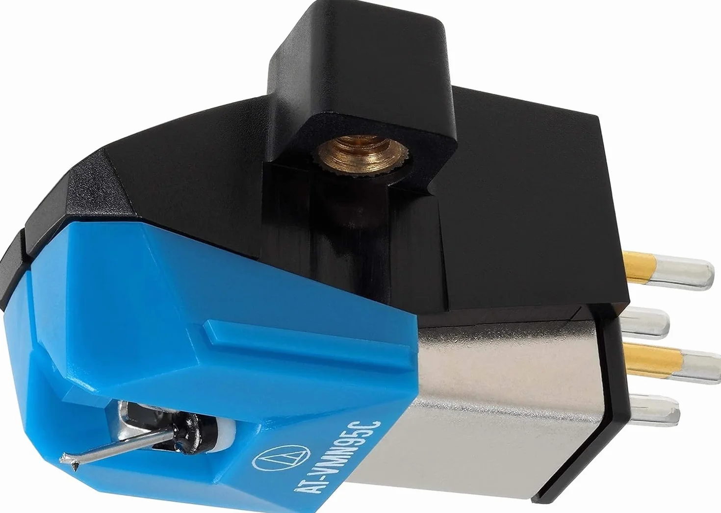 Audio-Technica AT-VM95C Cellule Stéréo Conique Série VM95 Bleu