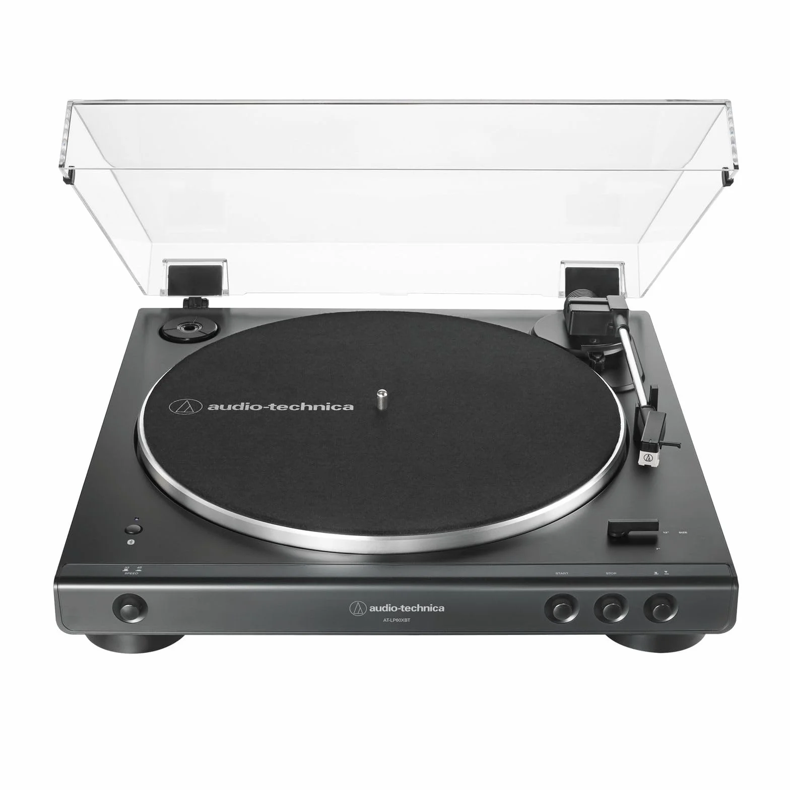 Audio-Technica LP60XBTWH Platine Vinyle sans Fil à Entraînement par Courroie Automatique
