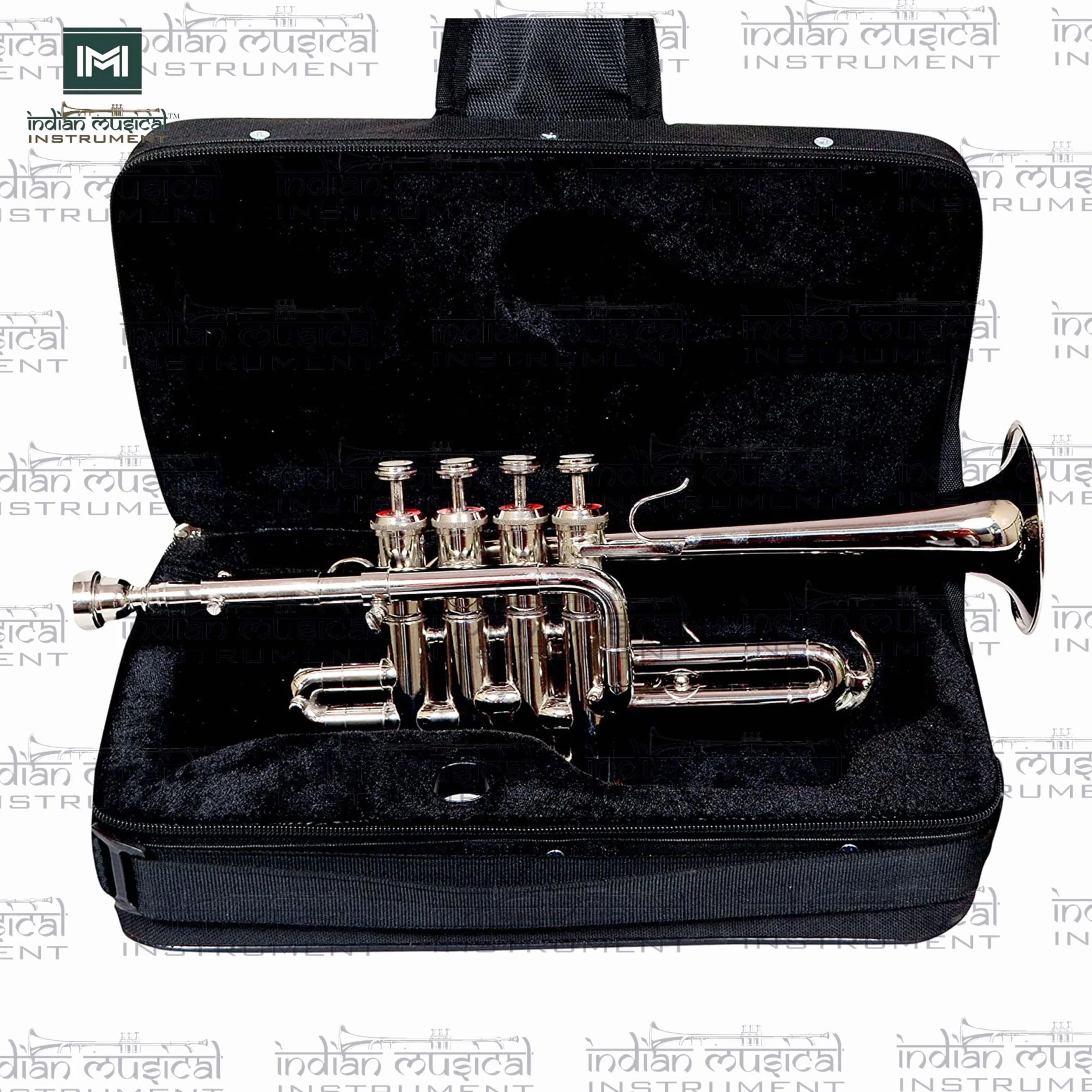IMI Trompette Piccolo BB Pitch laiton étui rigide embouchure nickel