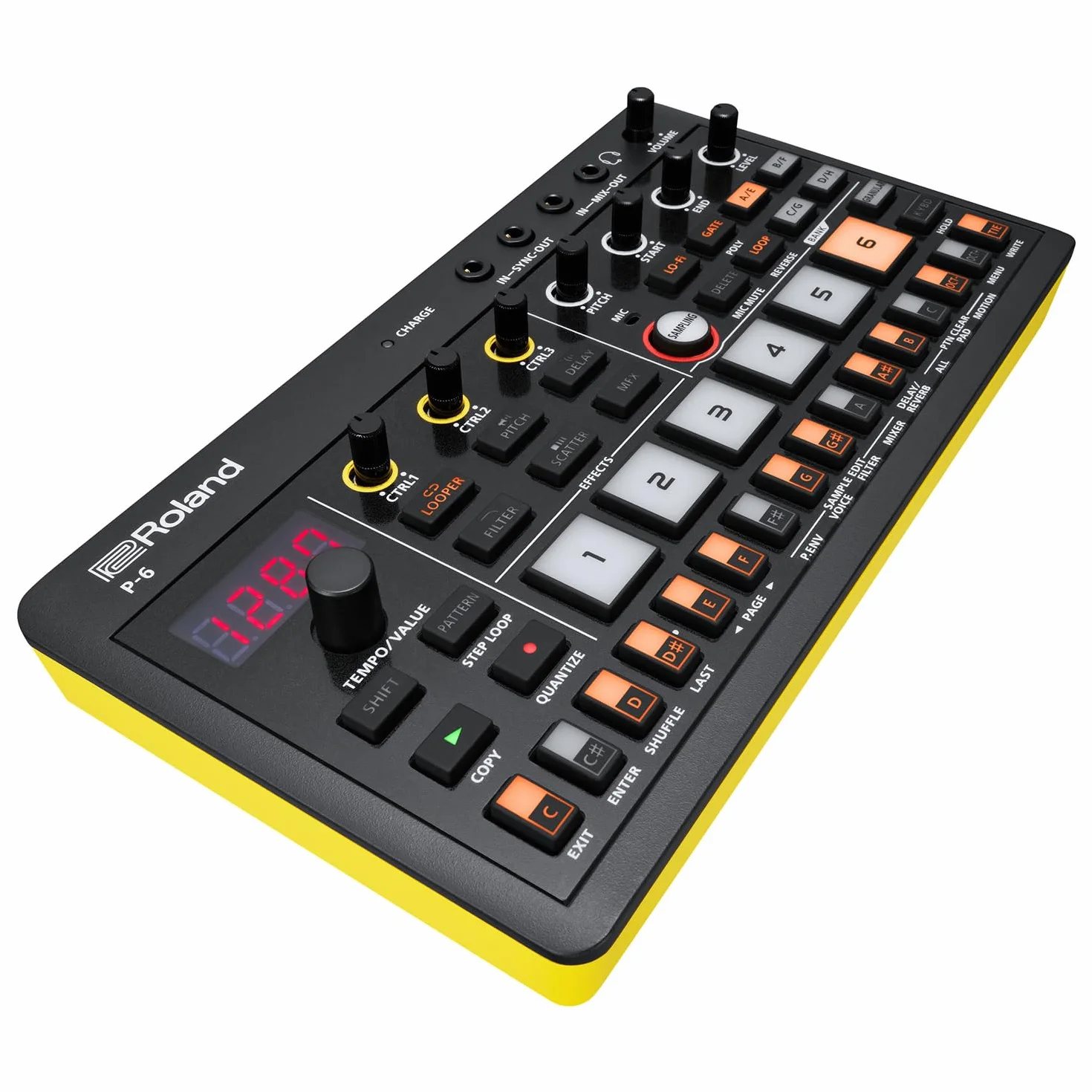 Roland P-6 Creative Sampler AIRA Compact Séquenceur Granulaire USB-C