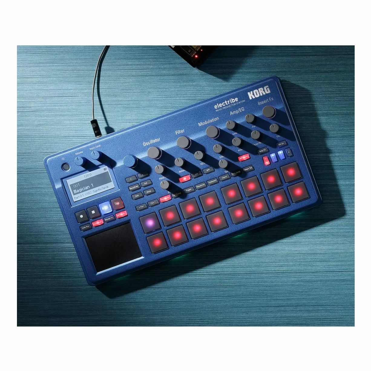 Korg EMX2 Electribe Music Production Station Bleue