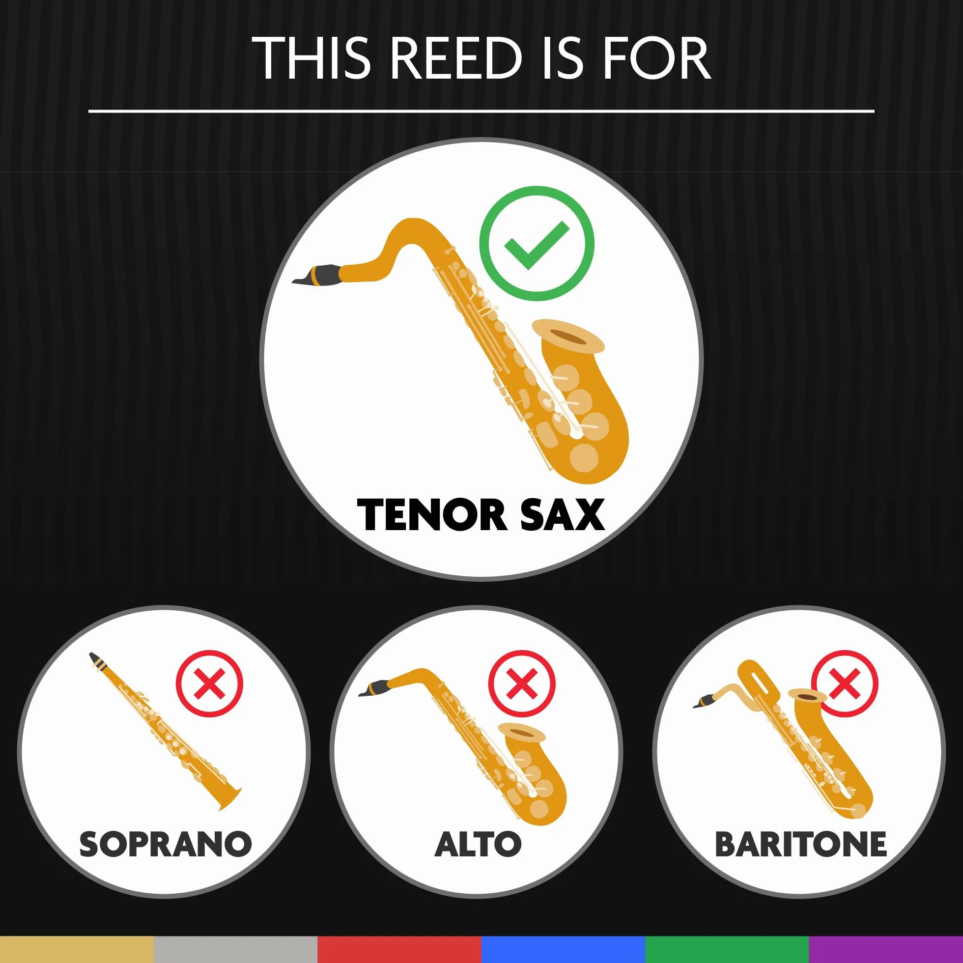 Légère Reeds American Cut Force 2.25 Anche Synthétique Saxophone Ténor TSA2.25