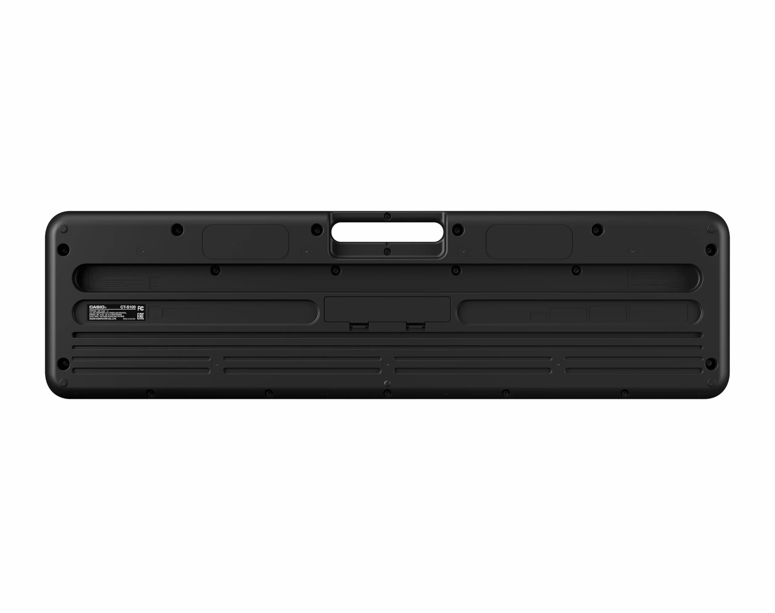 Casio Casiotone CT-S100 Clavier 61 Touches Standard, 122 Sons, 61 Rythmes, Noir