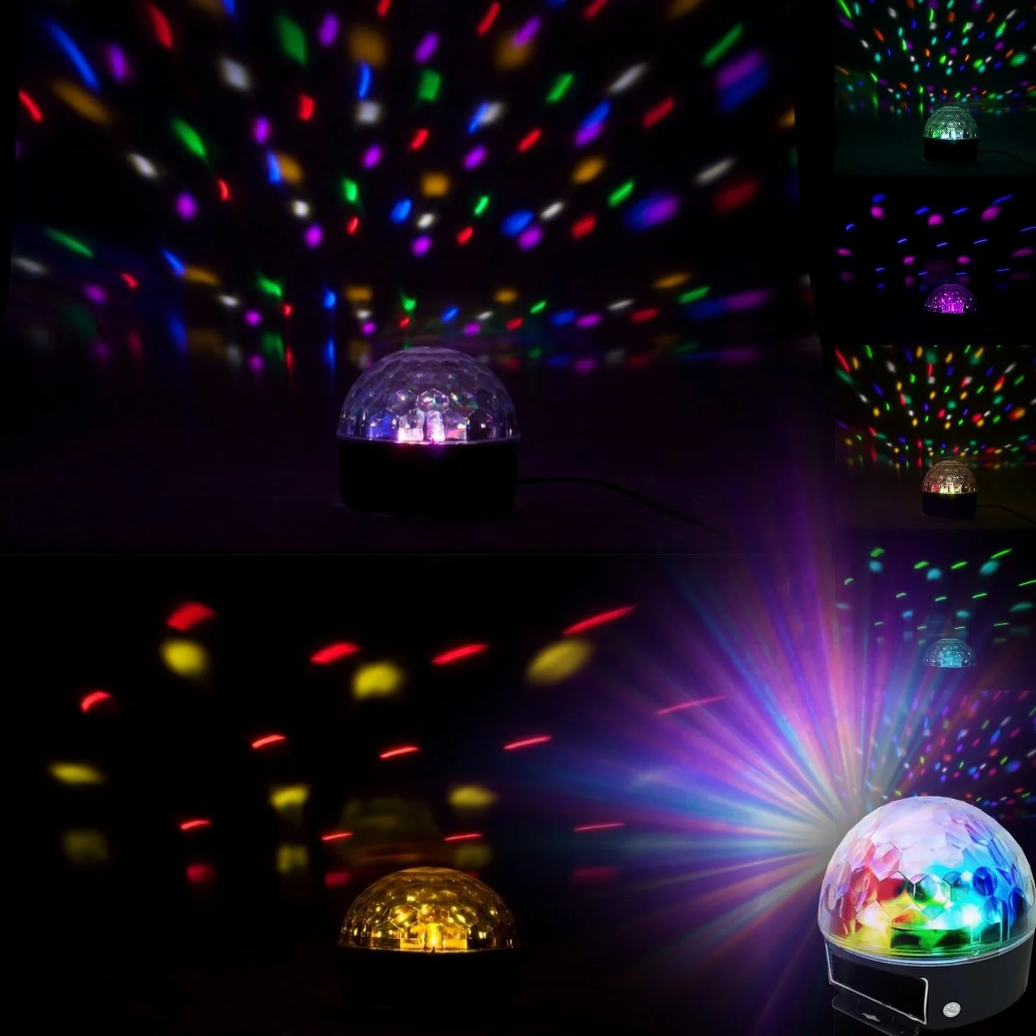 Ibiza VENUS600 Enceinte Karaoké Bluetooth TWS 600W Batterie Effet Lumière