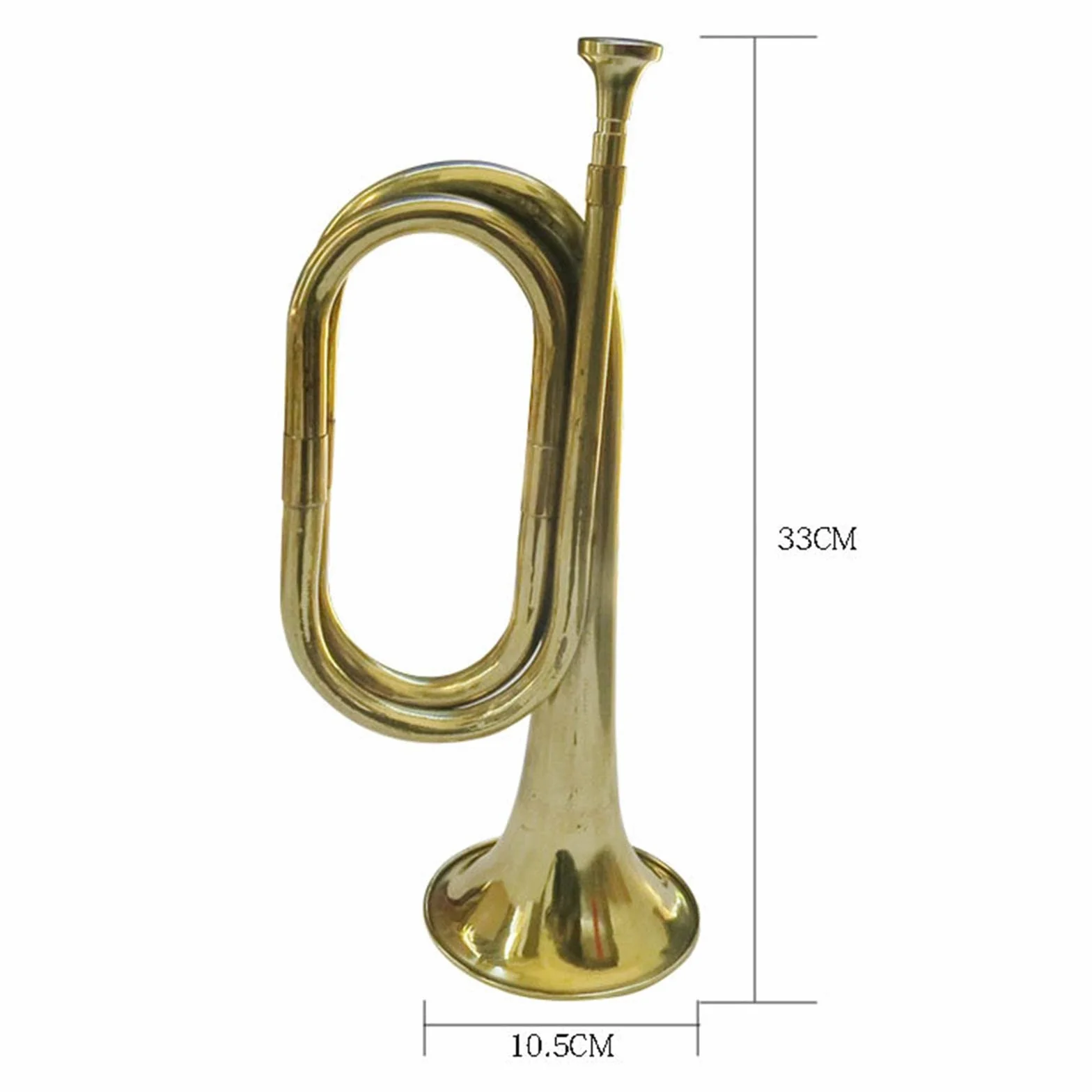 Clairons Instrument de Musique En Laiton Portable