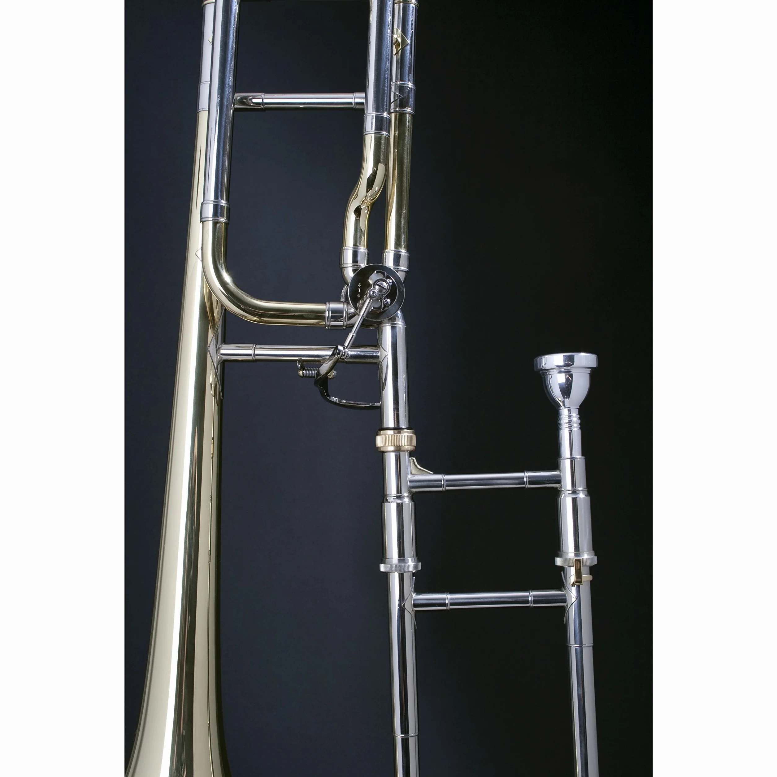 Monzani MZSL-133Q Trombone Tenor Si Bémol/Fa Ténor à Valve